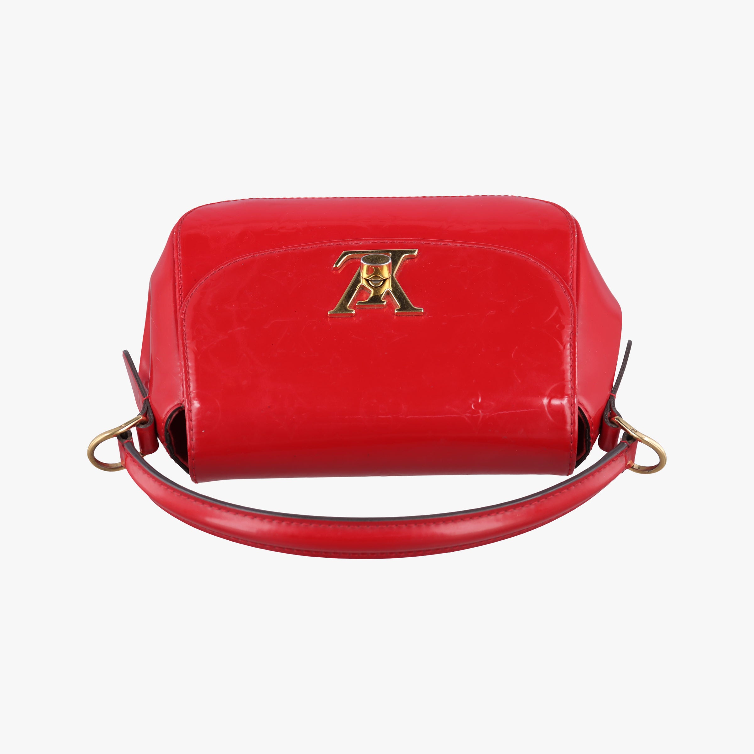 Pre-owned Louis Vuitton PASADENA CERISE Vernis M90944 shoulderbag | stylenewstar