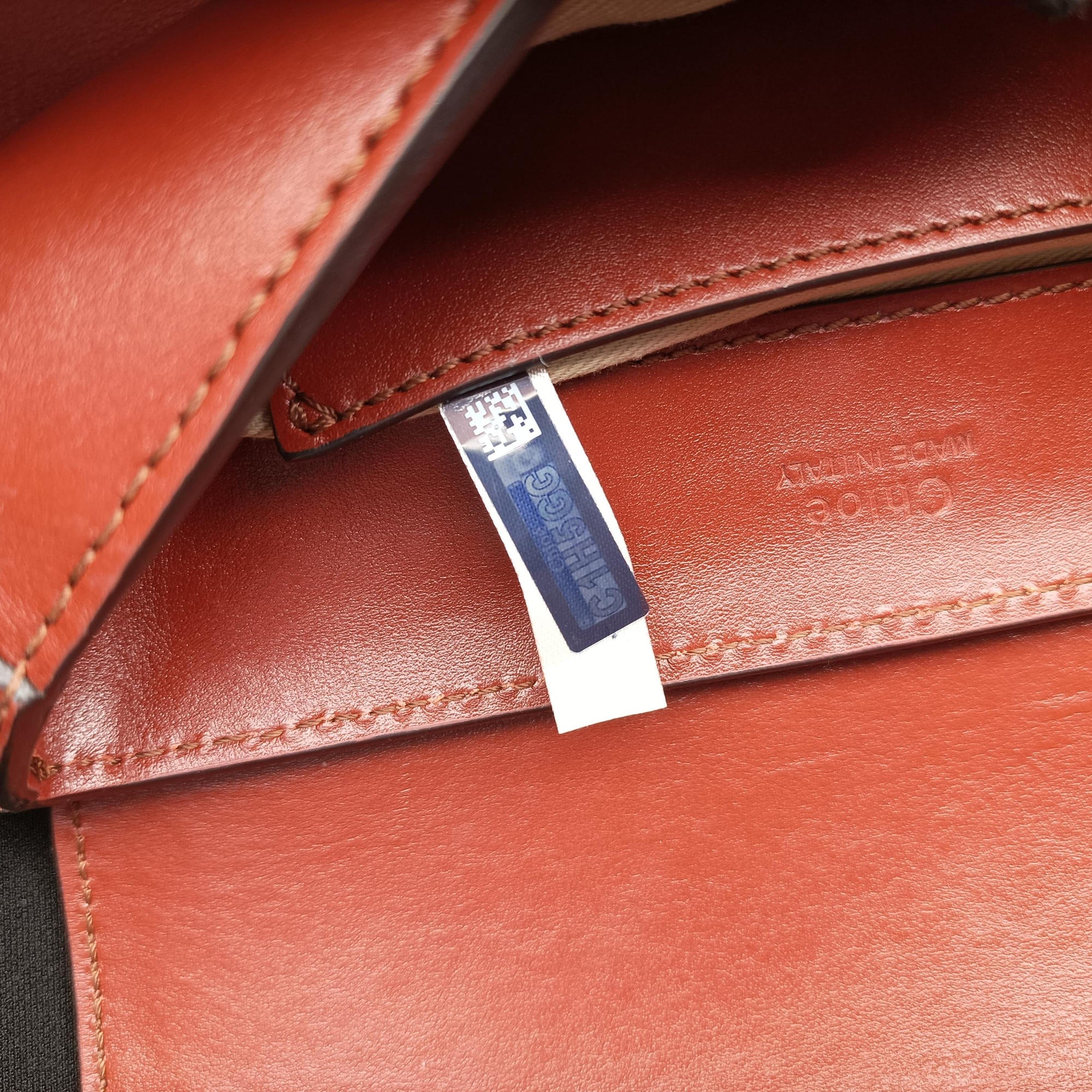 Pre-owned Chloe Chloe C Brown Leather × Suede  bum bag/waist bag | stylenewstar