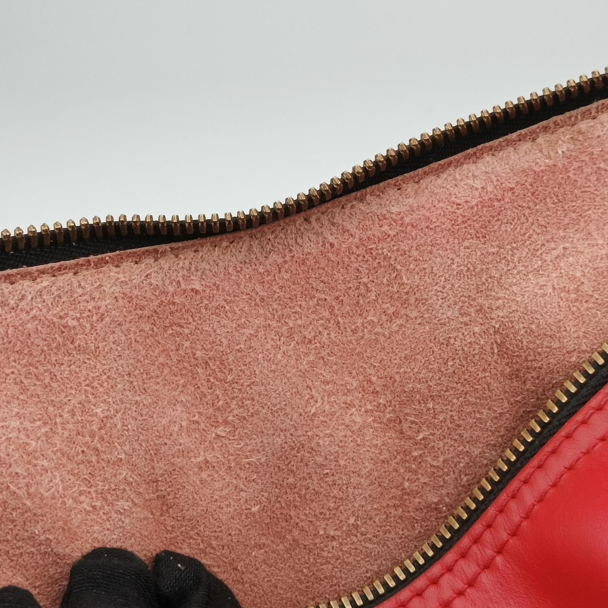 Pre-owned Louis Vuitton TUILERIES tote Brown×Coquelicot Monogram Canvas×calf leather M43795 shoulderbag | stylenewstar