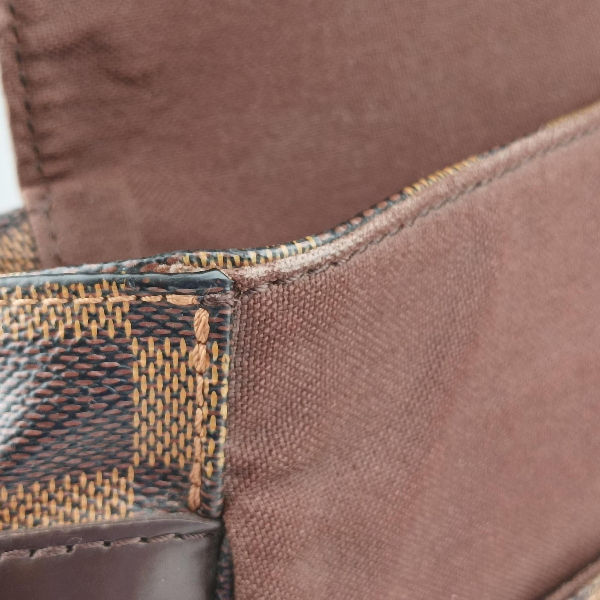 Secondhand Louis Vuitton Bastille Messenger EBENE Damier Canvas N45258 shoulderbag | stylenewstar