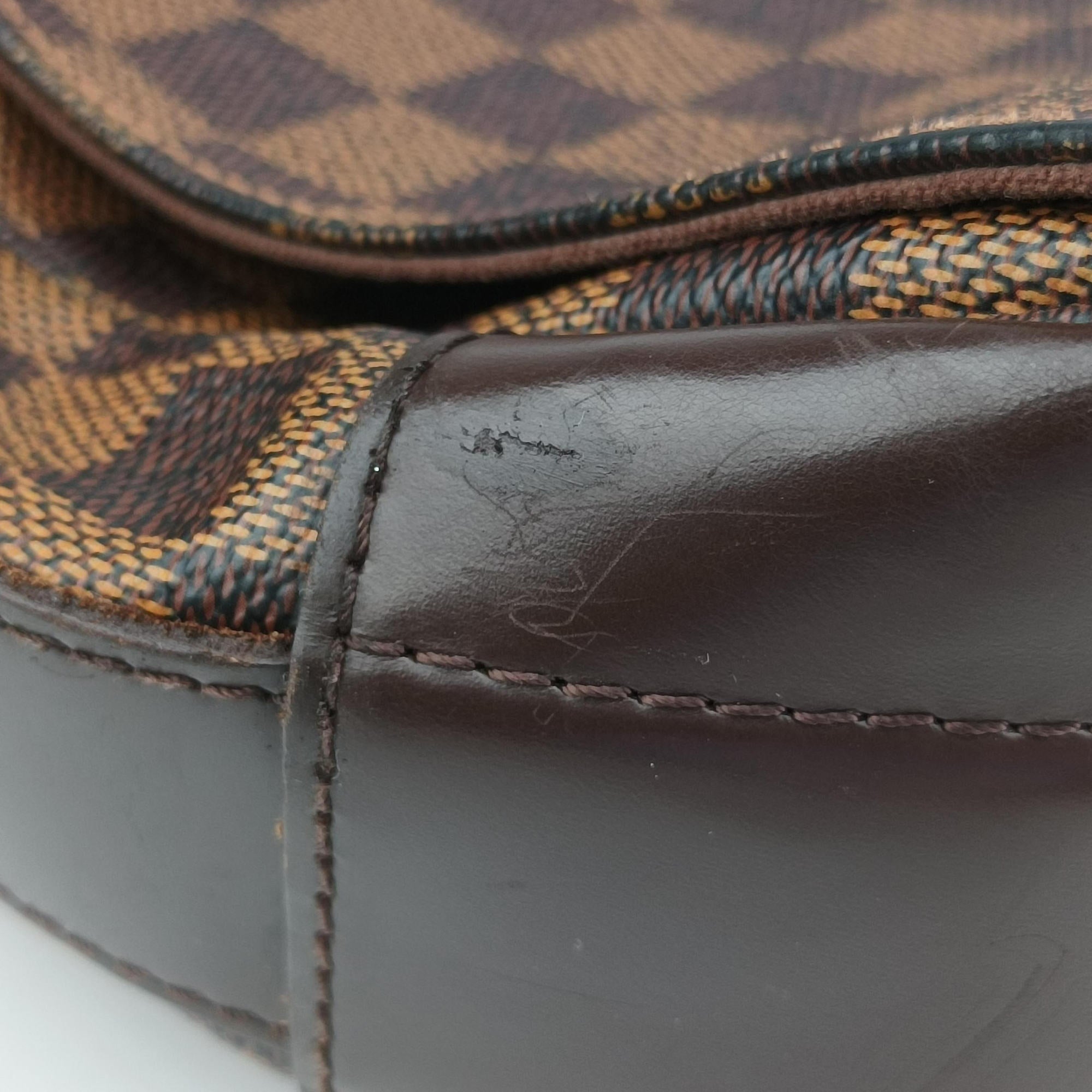 Secondhand Louis Vuitton Bastille Messenger EBENE Damier Canvas N45258 shoulderbag | stylenewstar