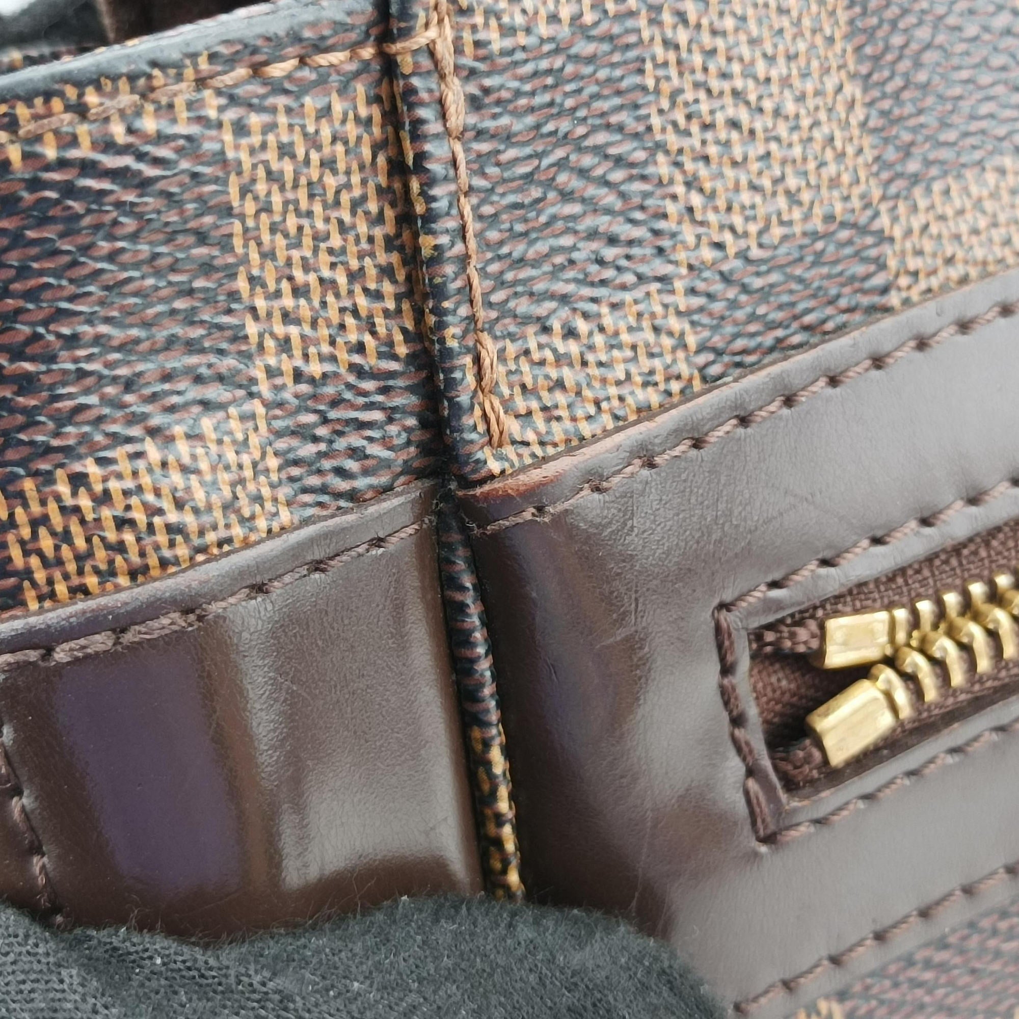 Secondhand Louis Vuitton Bastille Messenger EBENE Damier Canvas N45258 shoulderbag | stylenewstar