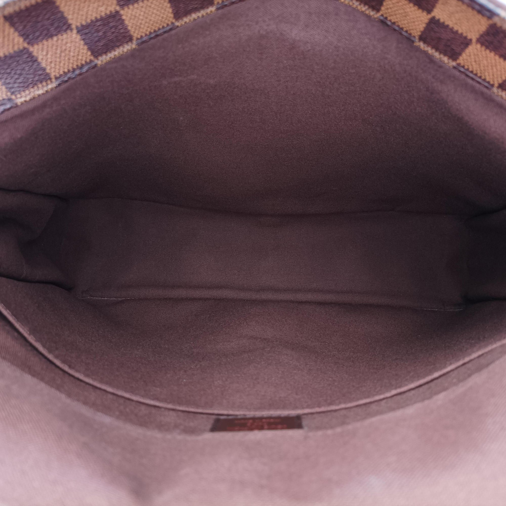Secondhand Louis Vuitton Bastille Messenger EBENE Damier Canvas N45258 shoulderbag | stylenewstar