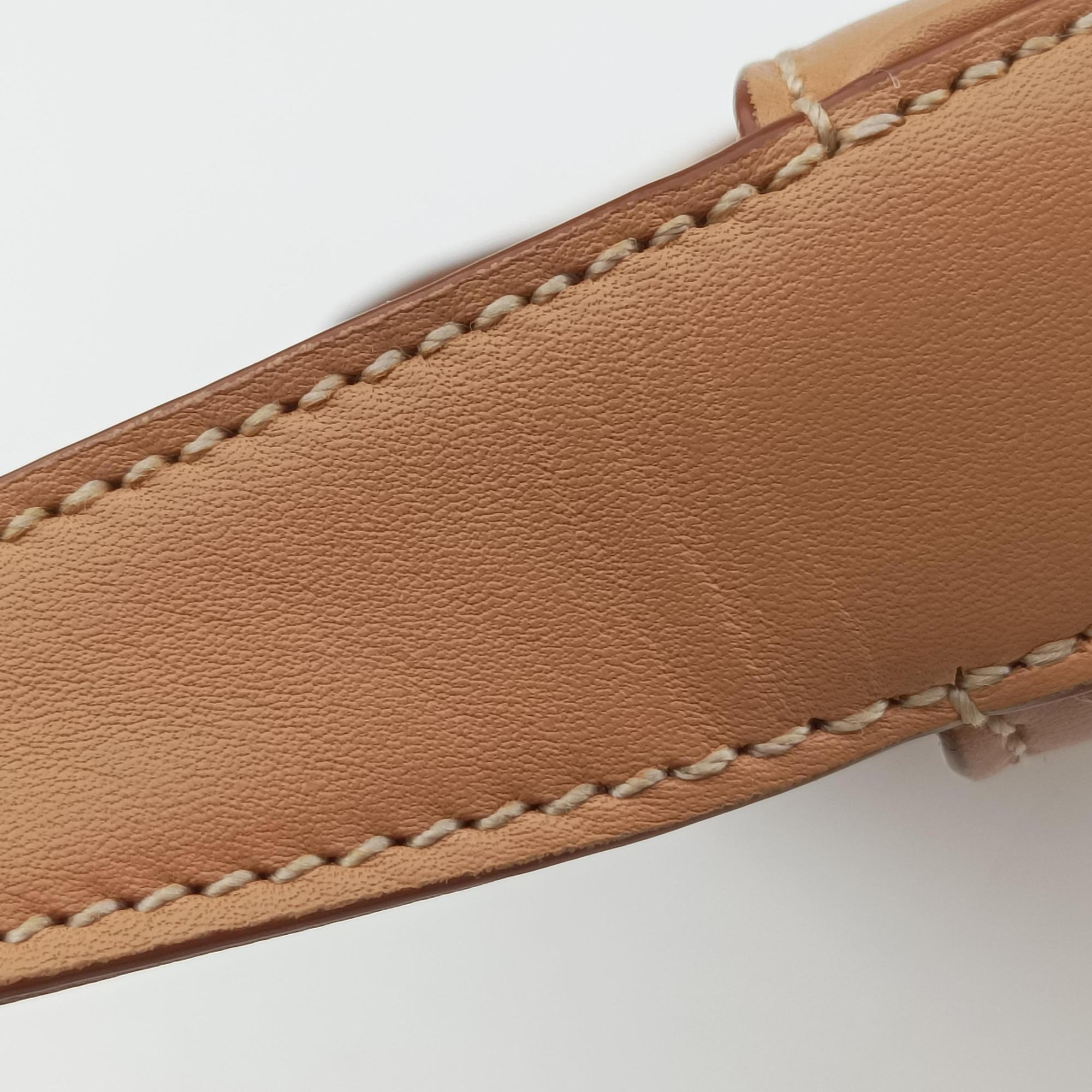 Pre-owned Yves Saint Laurent LE5A7Hobo Camel Leather 710318 handbag | stylenewstar