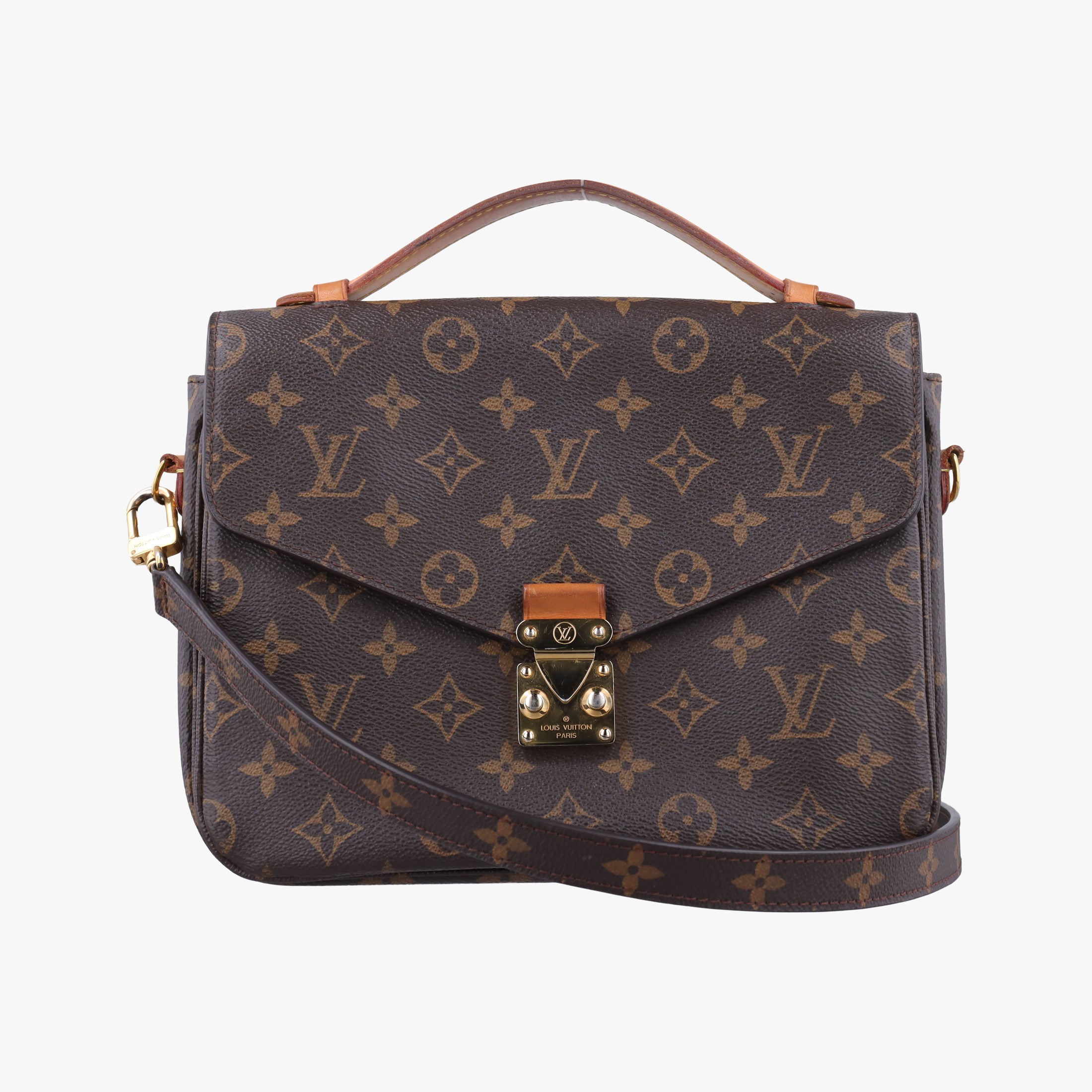 Vintage Louis Vuitton Pochette Metis MM Brown Monogram Canvas M44875 shoulderbag | stylenewstar