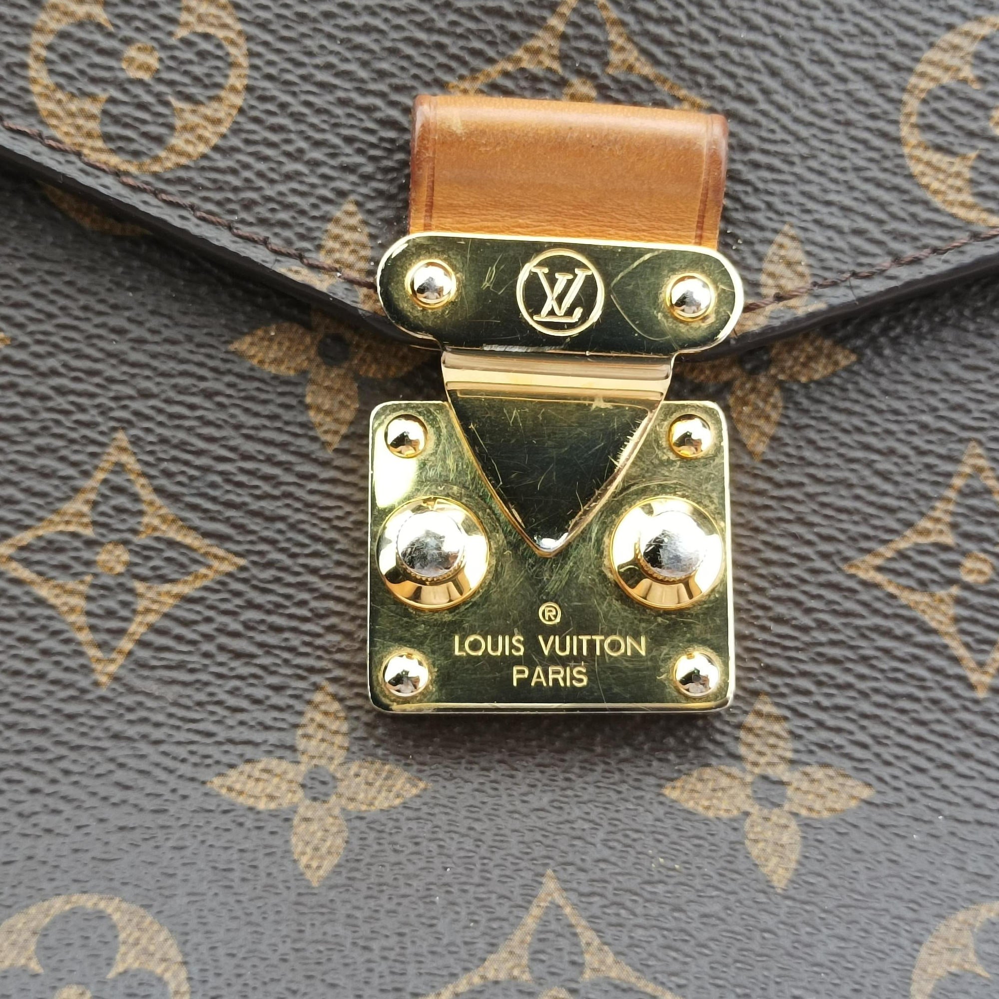 Vintage Louis Vuitton Pochette Metis MM Brown Monogram Canvas M44875 shoulderbag | stylenewstar