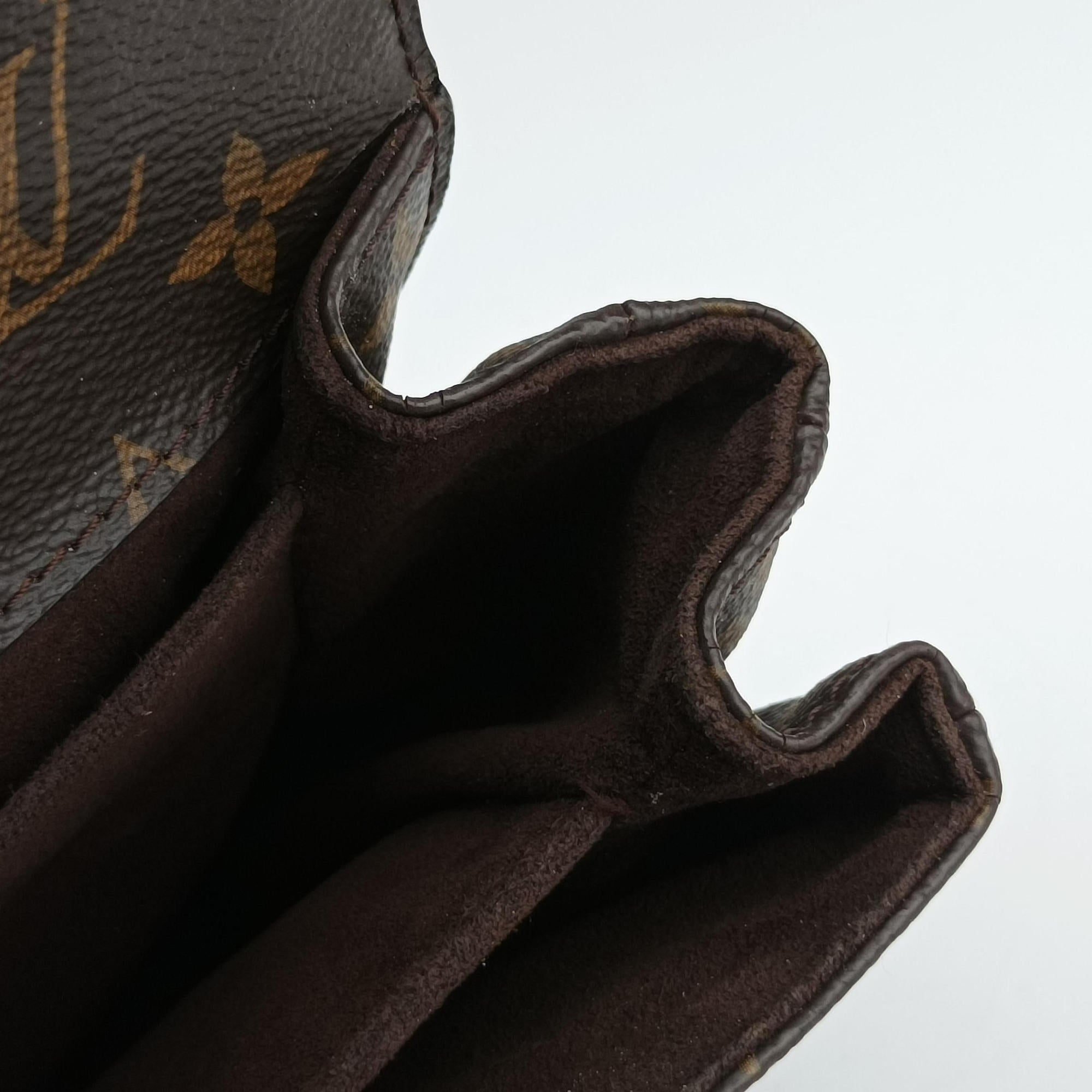 Vintage Louis Vuitton Pochette Metis MM Brown Monogram Canvas M44875 shoulderbag | stylenewstar