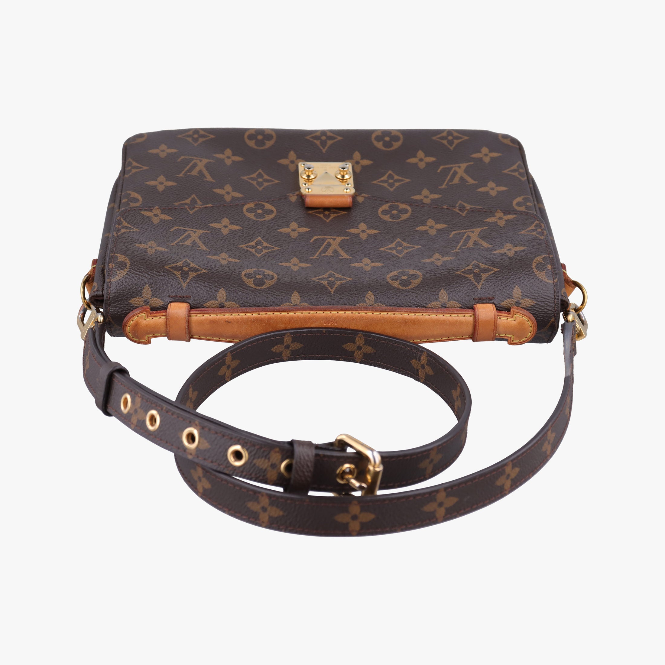 Vintage Louis Vuitton Pochette Metis MM Brown Monogram Canvas M44875 shoulderbag | stylenewstar