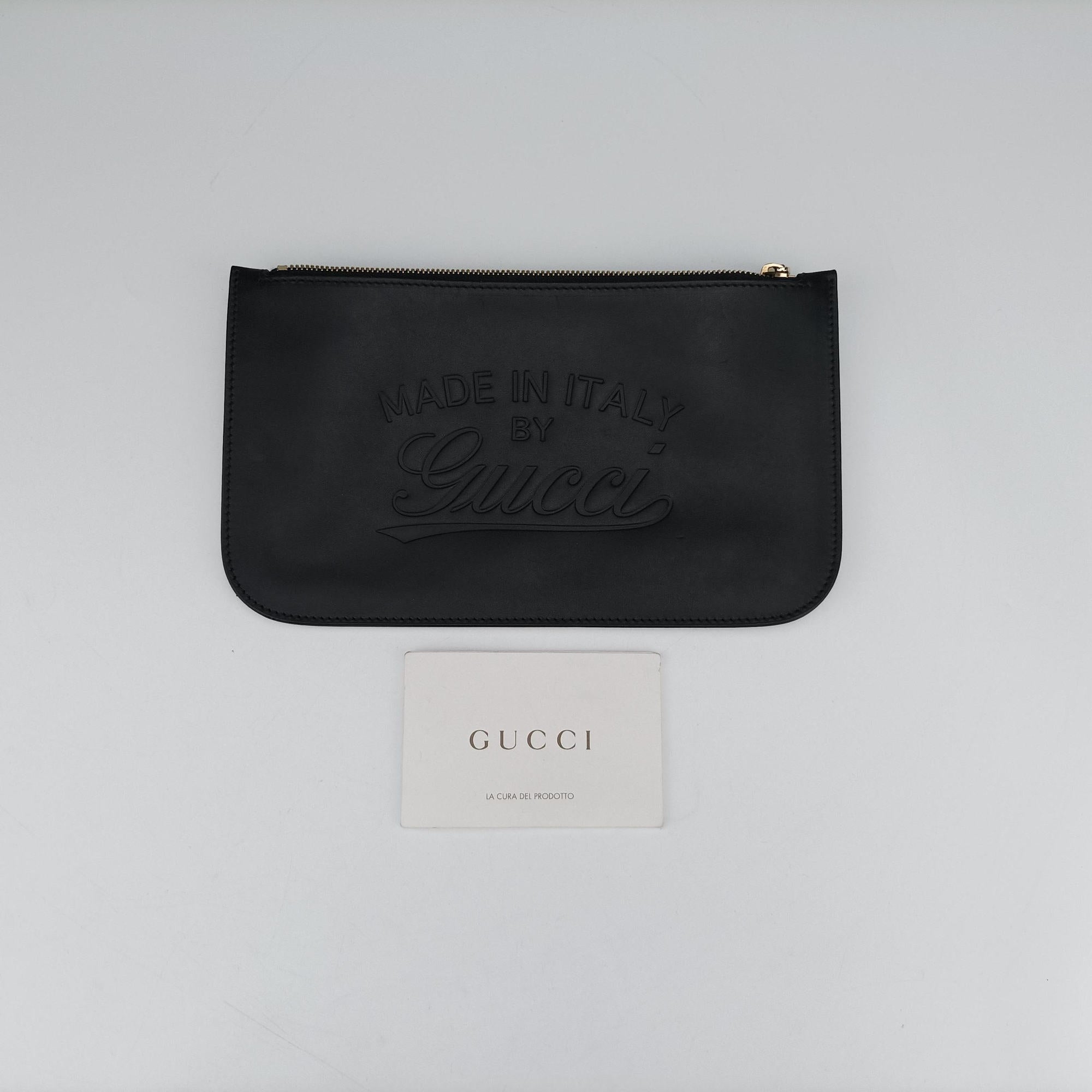 Pre-owned Gucci GG Craft Black canvas 247209 handbag | stylenewstar