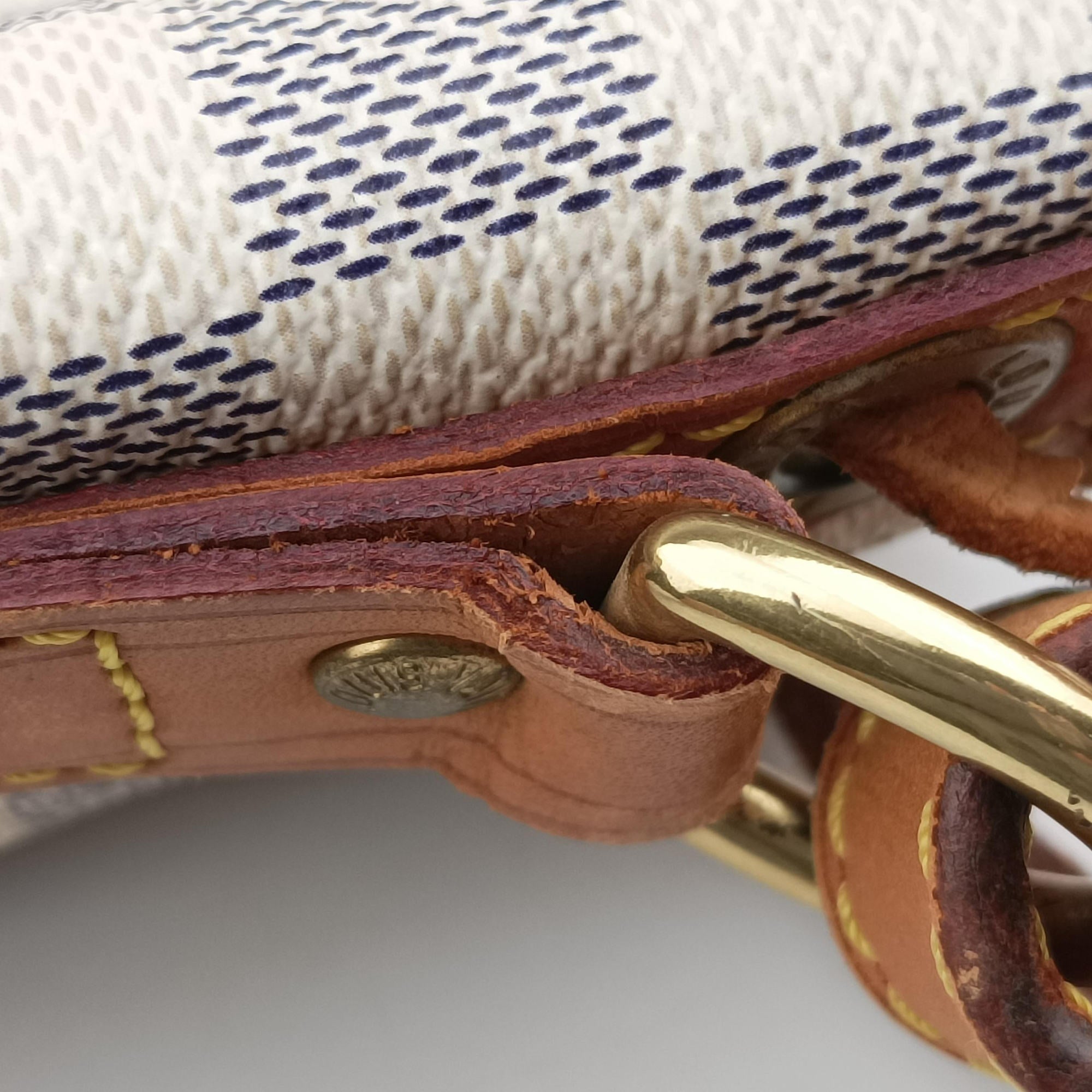 Pre-owned Louis Vuitton Noe AZUR Damier Canvas N42222 shoulderbag | stylenewstar