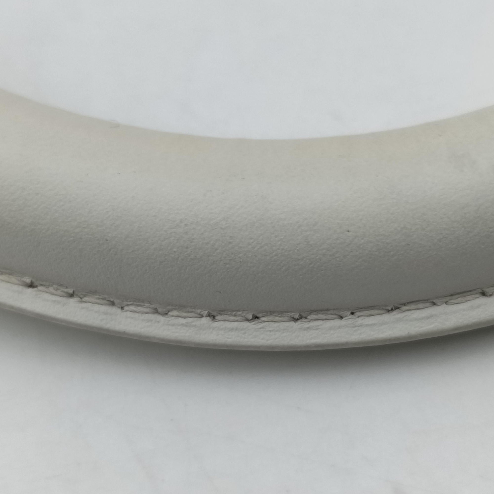 Pre-owned Delvaux Brillant White Leather  shoulderbag | stylenewstar