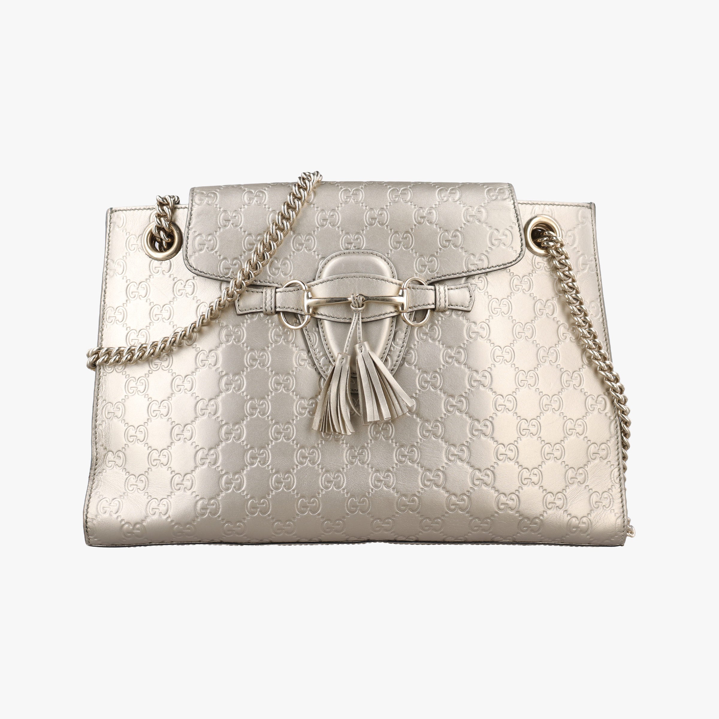 Secondhand Gucci Emily Golden Leather 295403 shoulderbag | stylenewstar