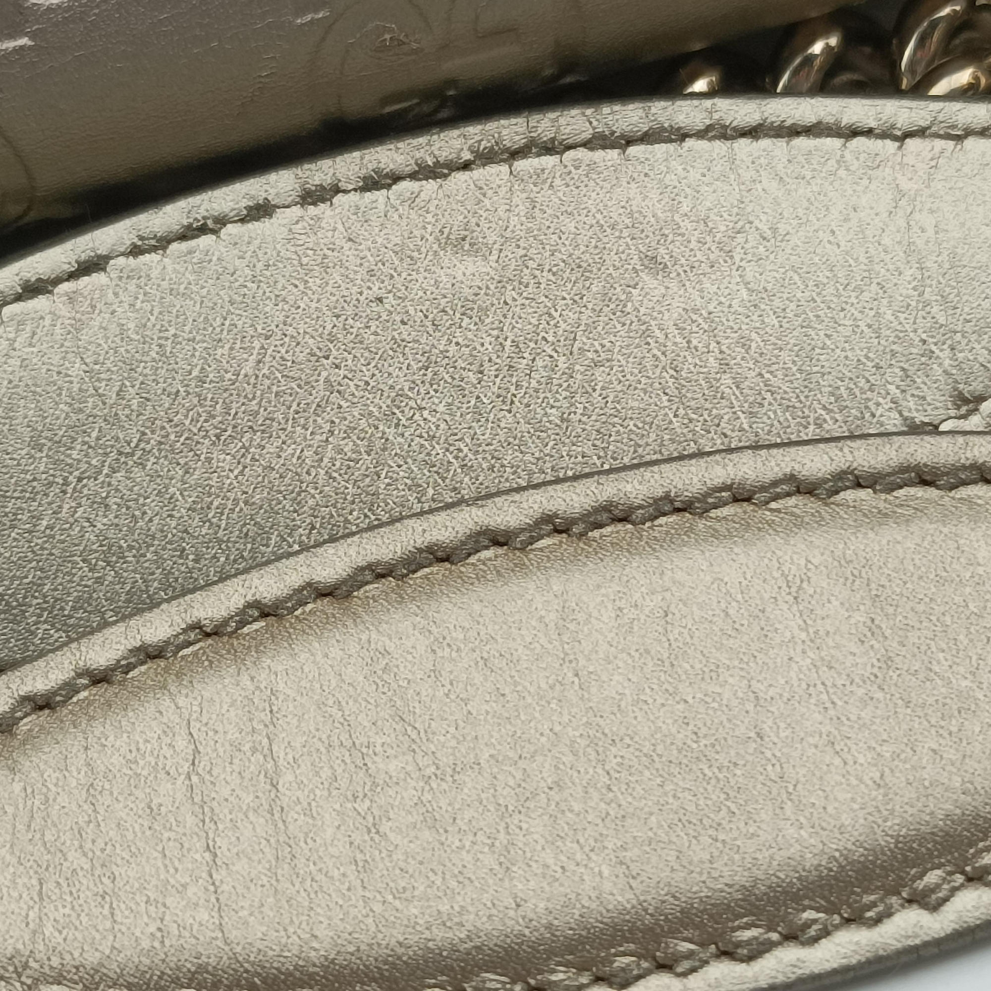 Secondhand Gucci Emily Golden Leather 295403 shoulderbag | stylenewstar