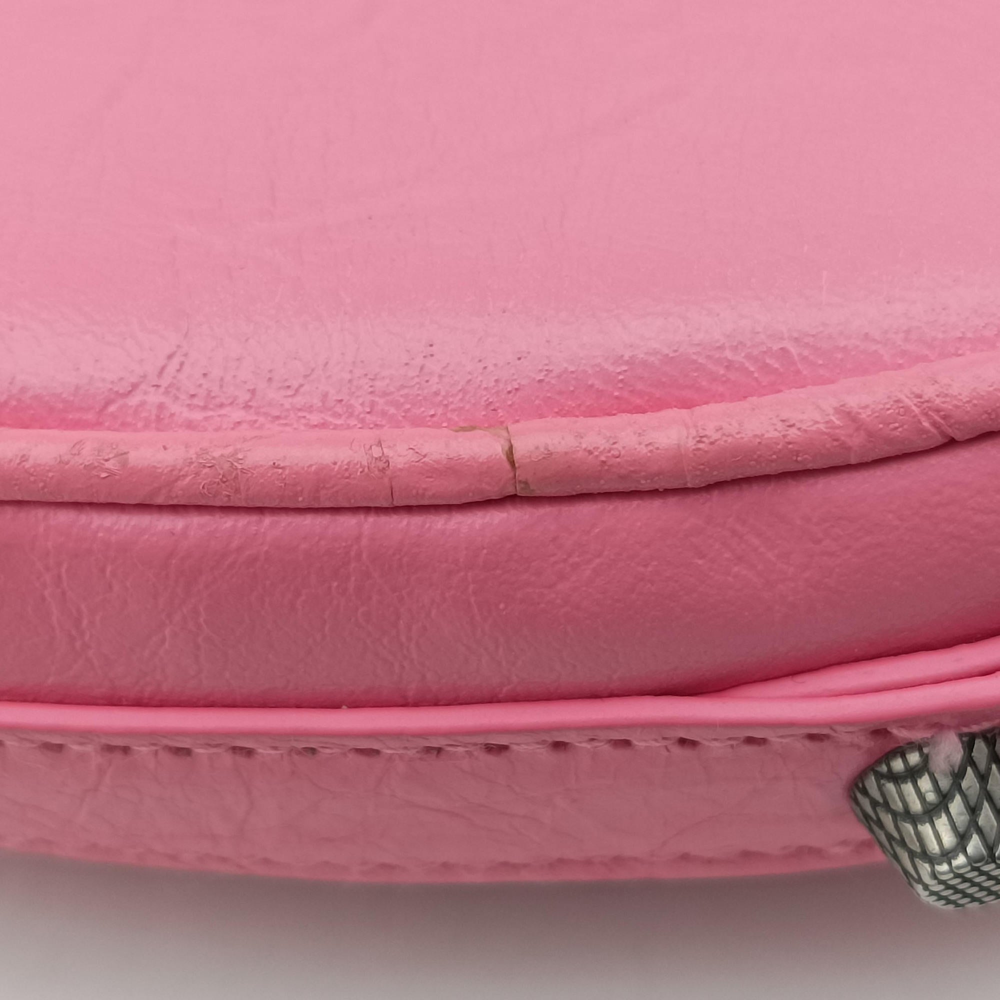 Vintage Balenciaga Le Cagole Heart Mini Pink lambskin  shoulderbag | stylenewstar