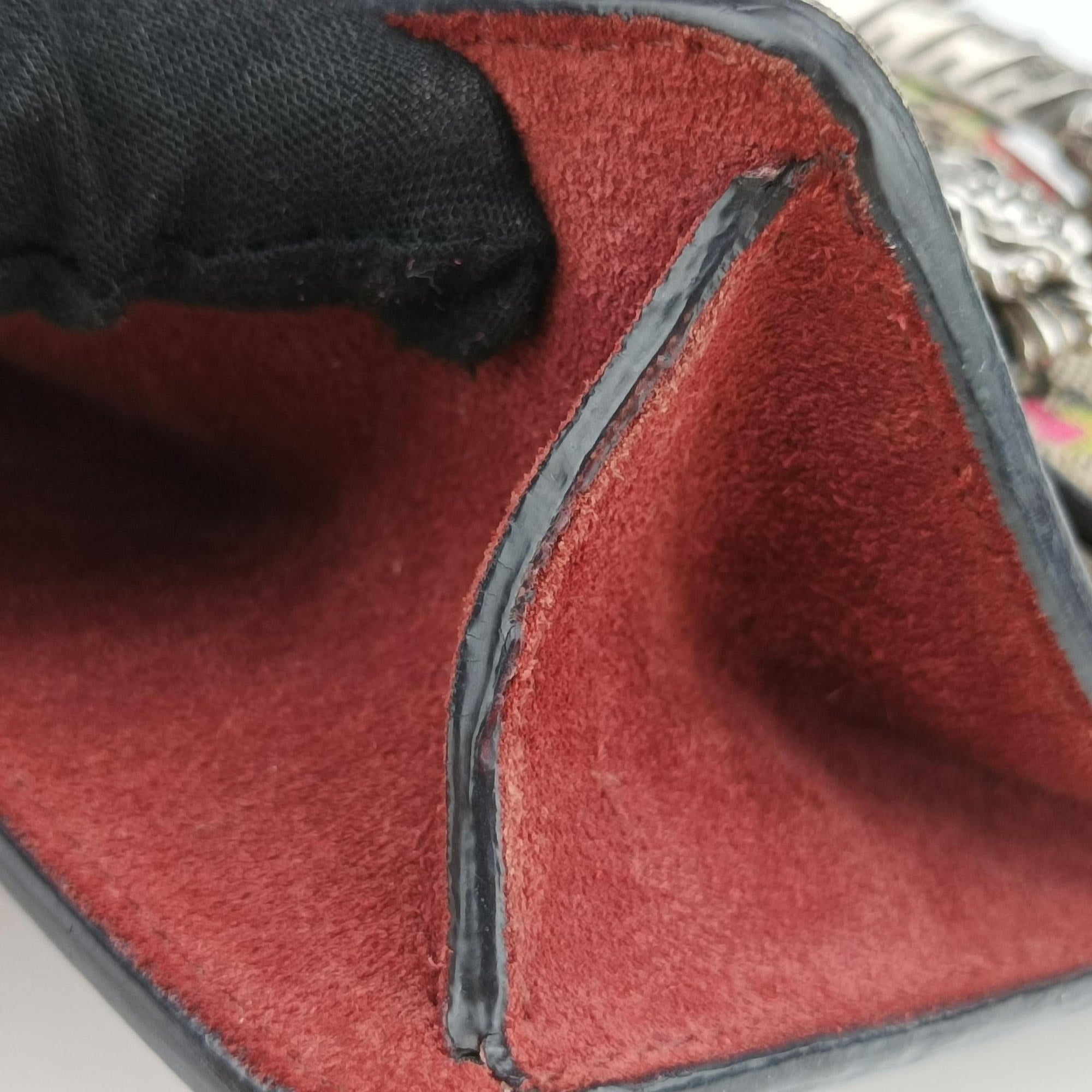 Vintage Gucci Dionysus beige×red×multicolor PVC coated canvas × suede 421970 shoulderbag | stylenewstar