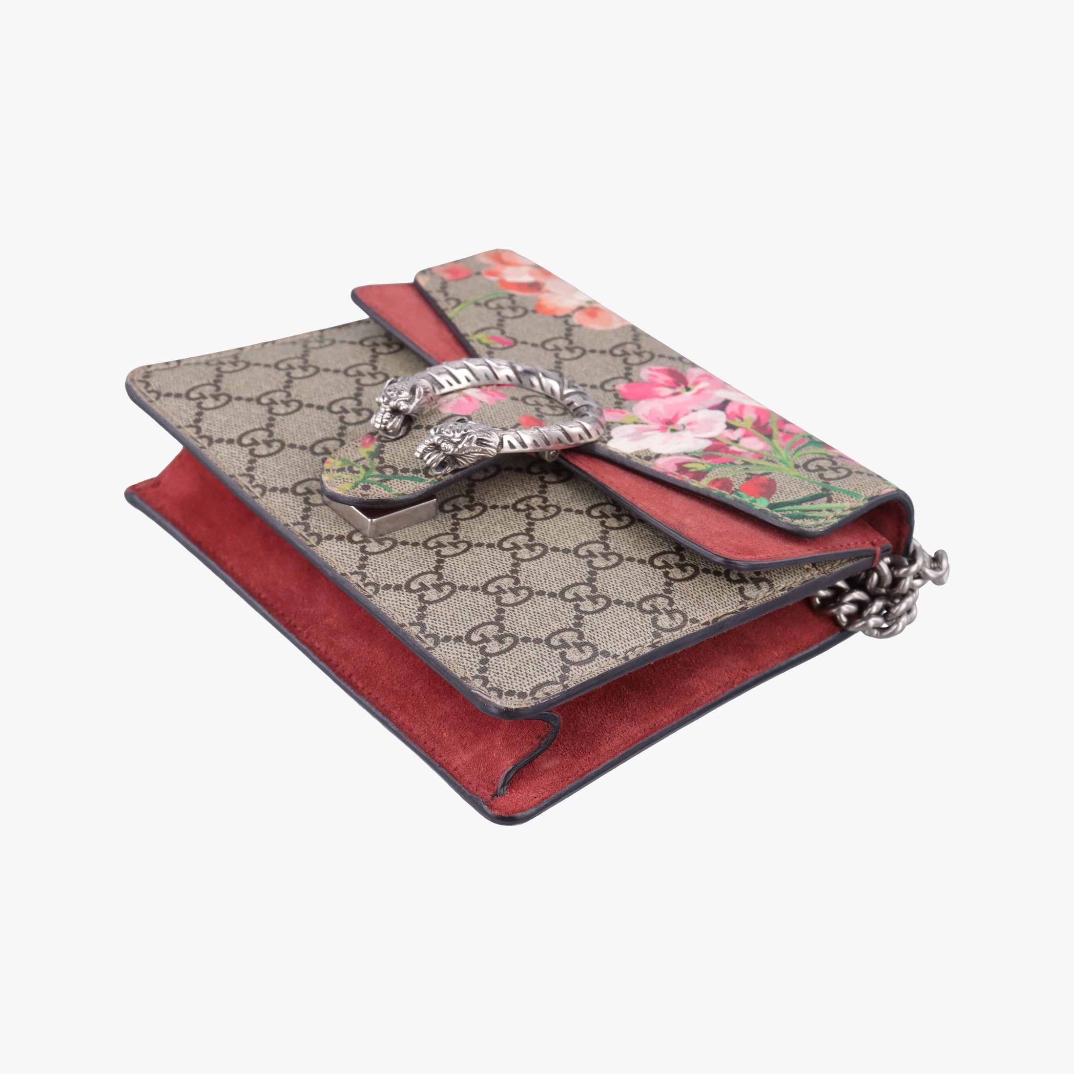 Vintage Gucci Dionysus beige×red×multicolor PVC coated canvas × suede 421970 shoulderbag | stylenewstar