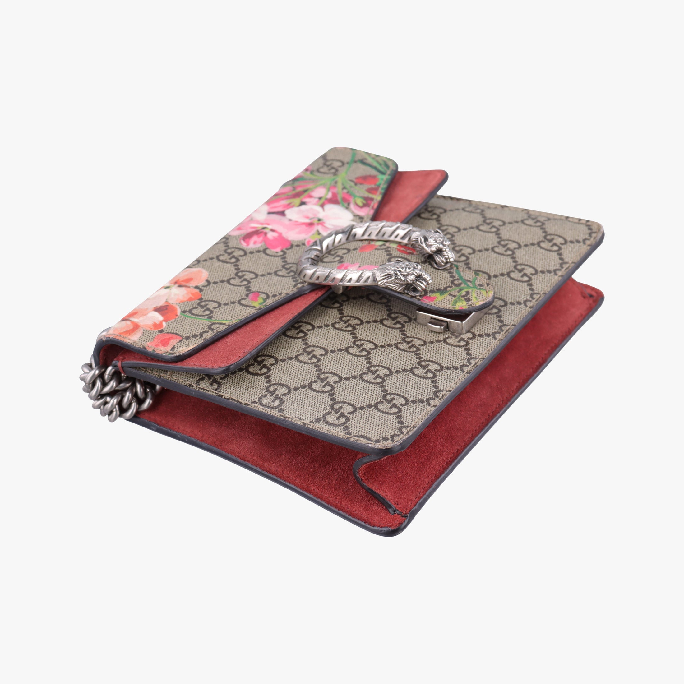 Vintage Gucci Dionysus beige×red×multicolor PVC coated canvas × suede 421970 shoulderbag | stylenewstar