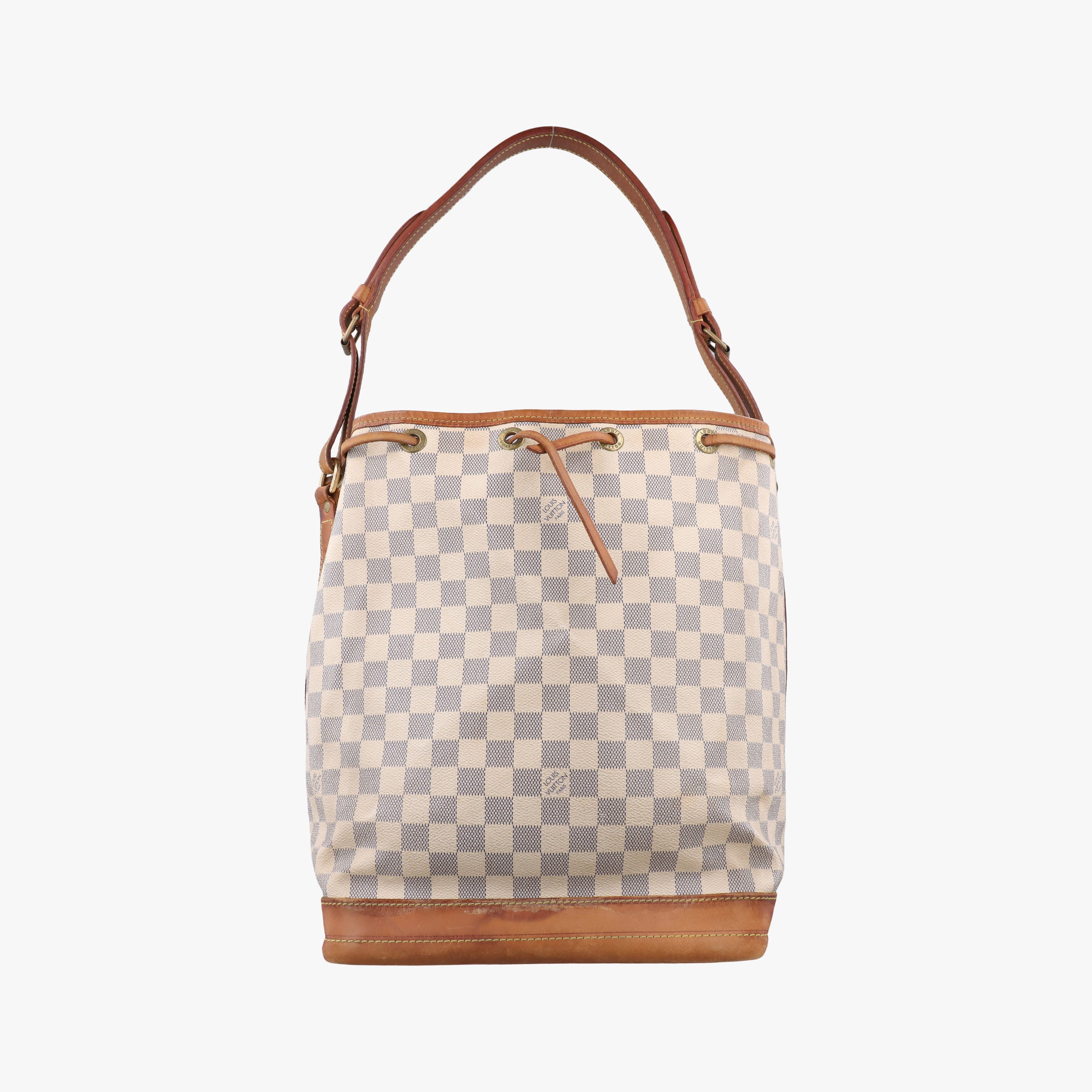 Secondhand Louis Vuitton Noe Azur Damier Canvas N42222 shoulderbag | stylenewstar