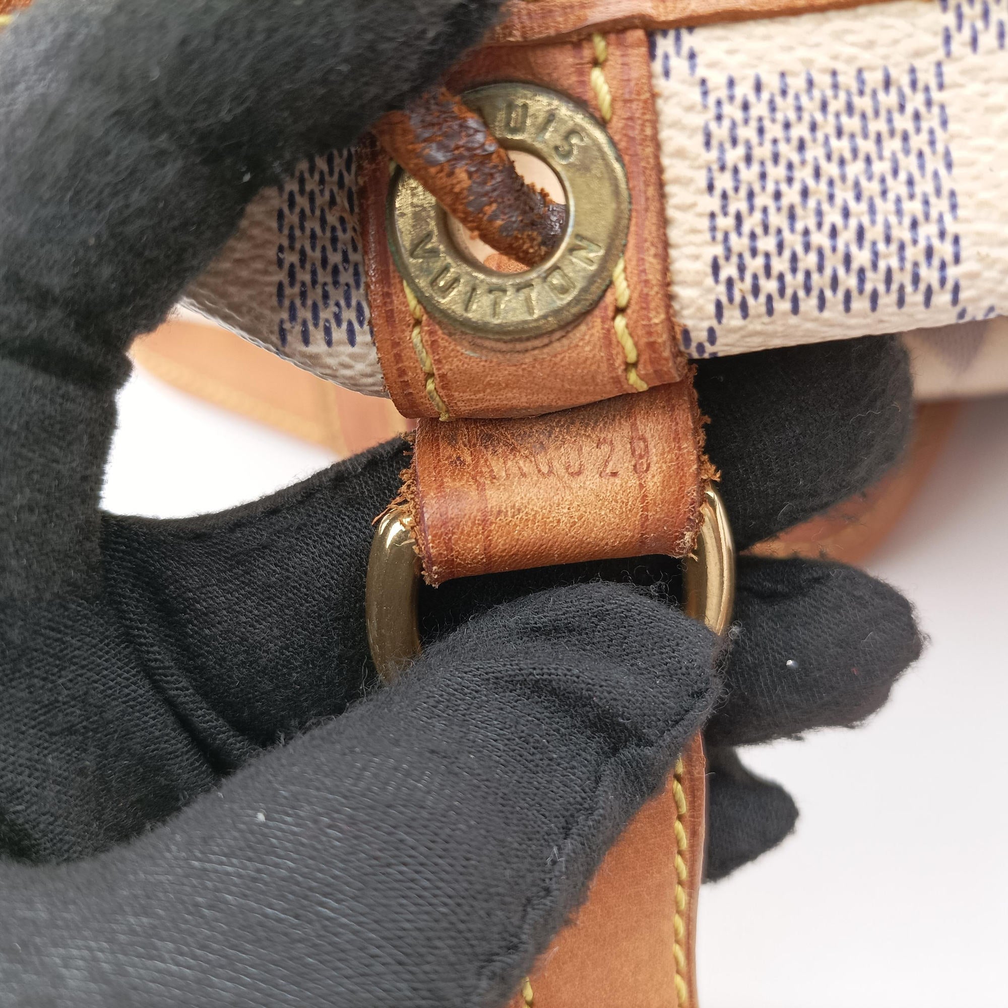 Secondhand Louis Vuitton Noe Azur Damier Canvas N42222 shoulderbag | stylenewstar