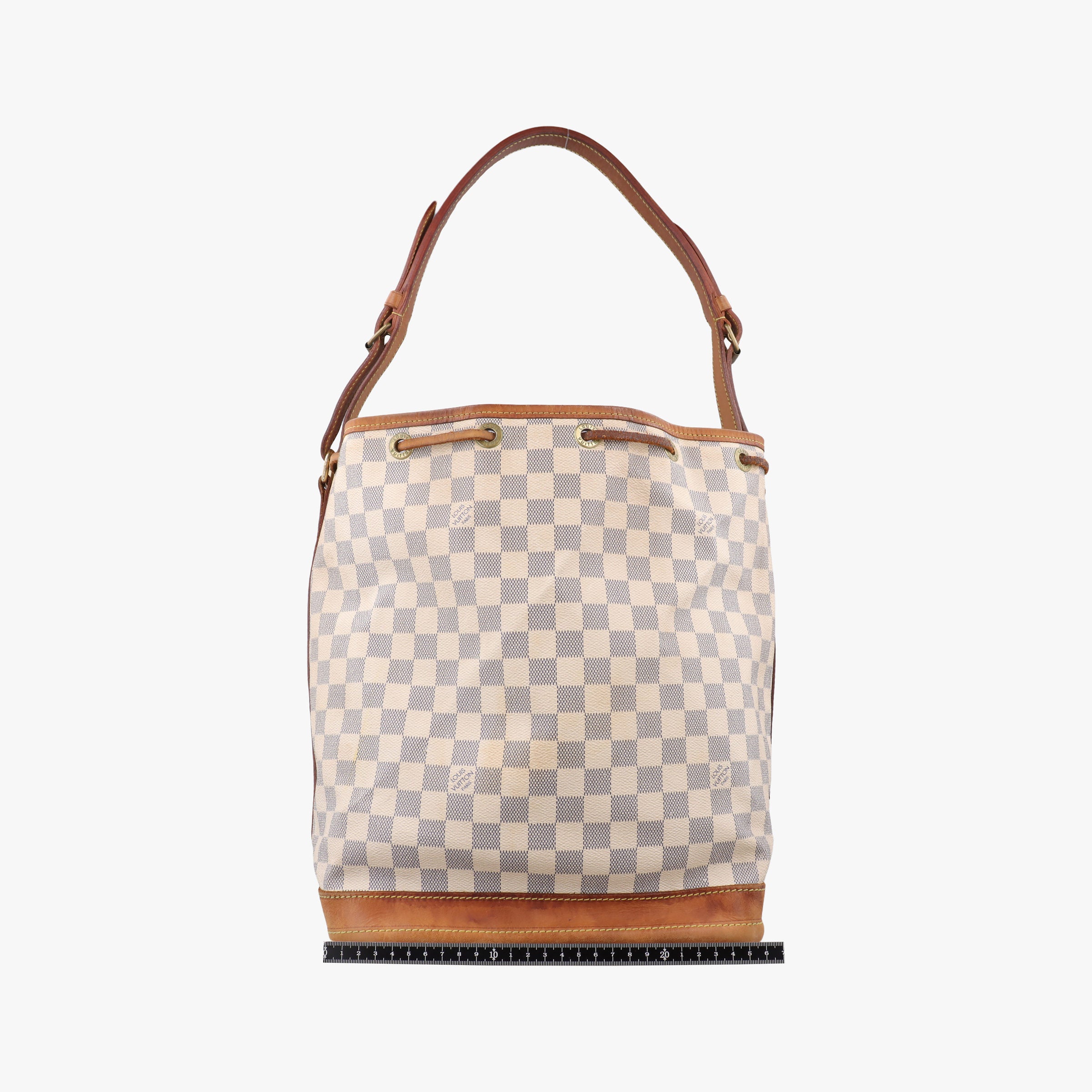 Secondhand Louis Vuitton Noe Azur Damier Canvas N42222 shoulderbag | stylenewstar