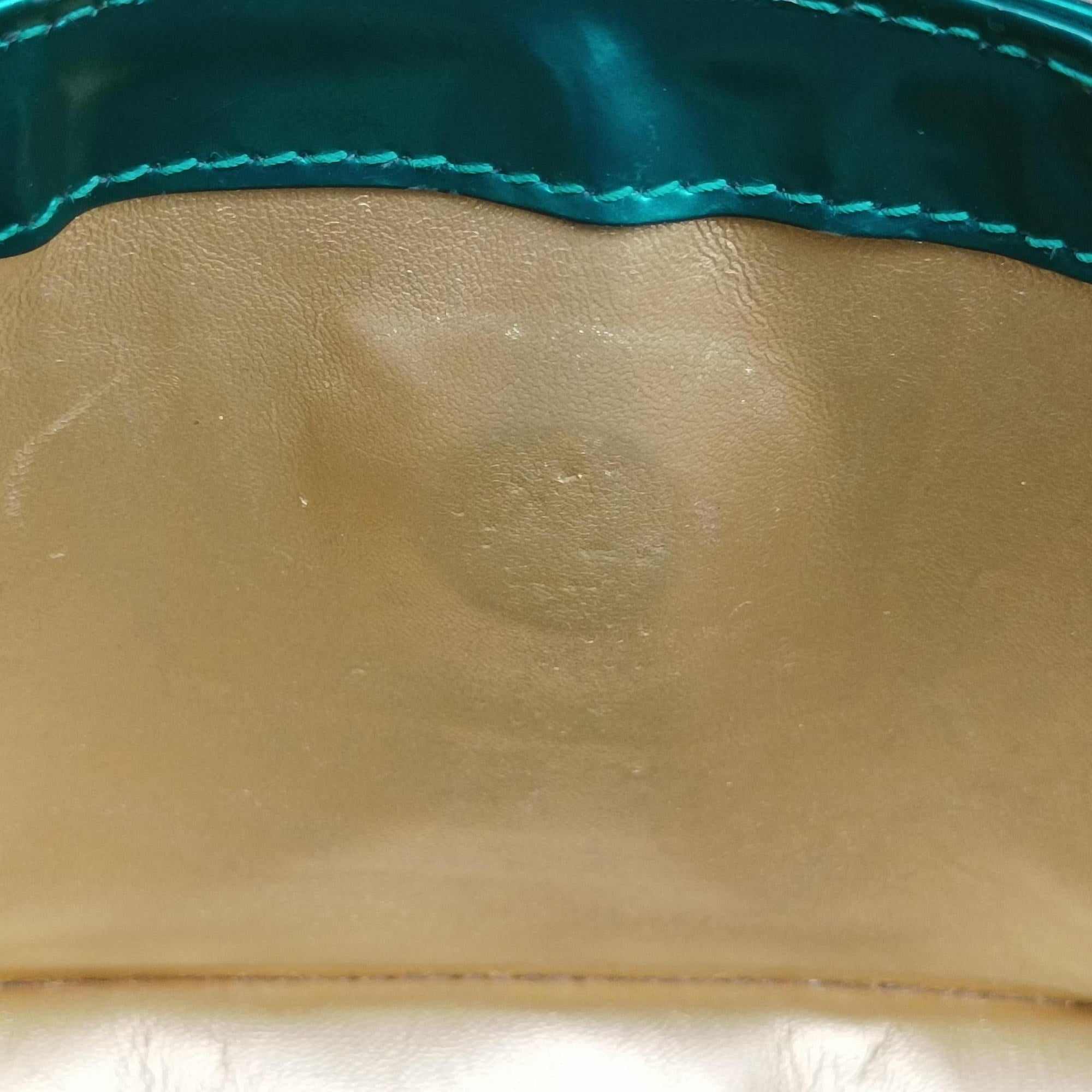 Pre-owned Bvlgari Serpenti Forever Green enamel  shoulderbag | stylenewstar