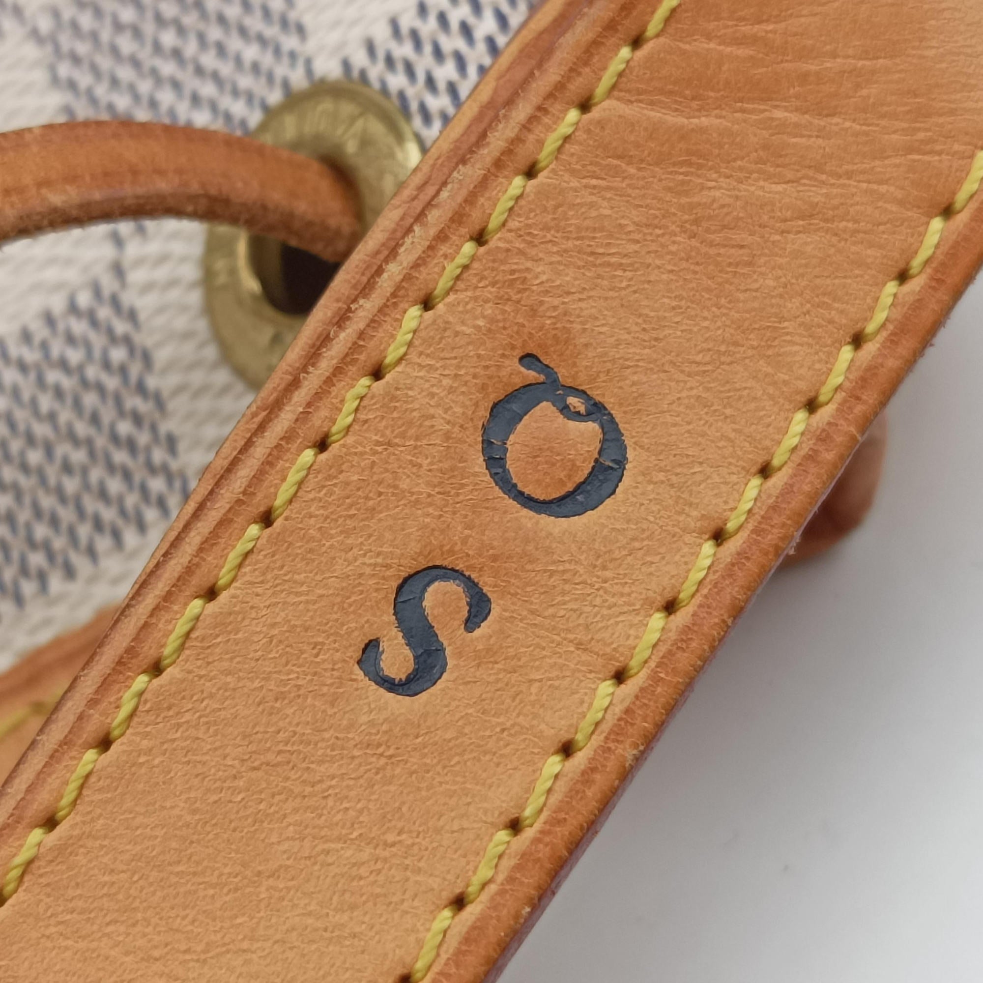 Pre-owned Louis Vuitton Noe BB AZUR Damier Canvas N41220 shoulderbag | stylenewstar