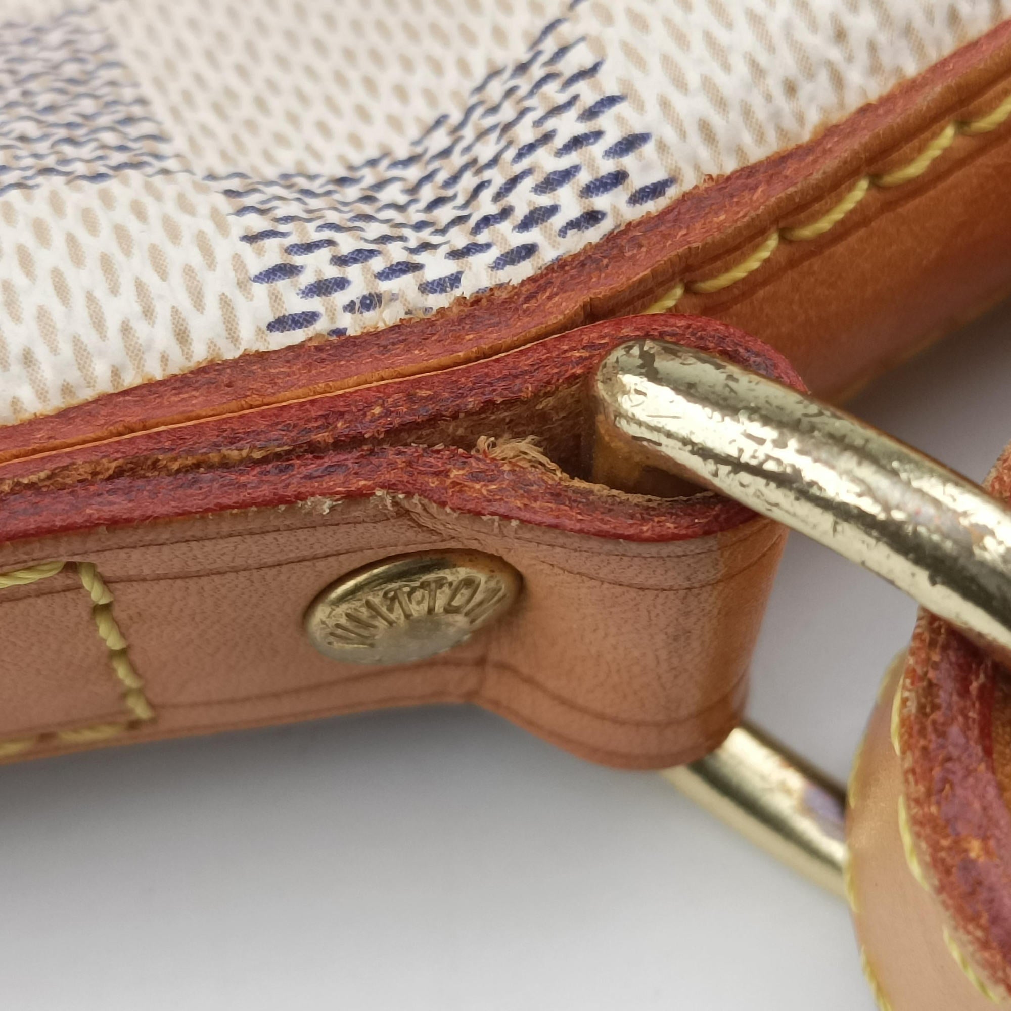 Pre-owned Louis Vuitton Noe BB AZUR Damier Canvas N41220 shoulderbag | stylenewstar