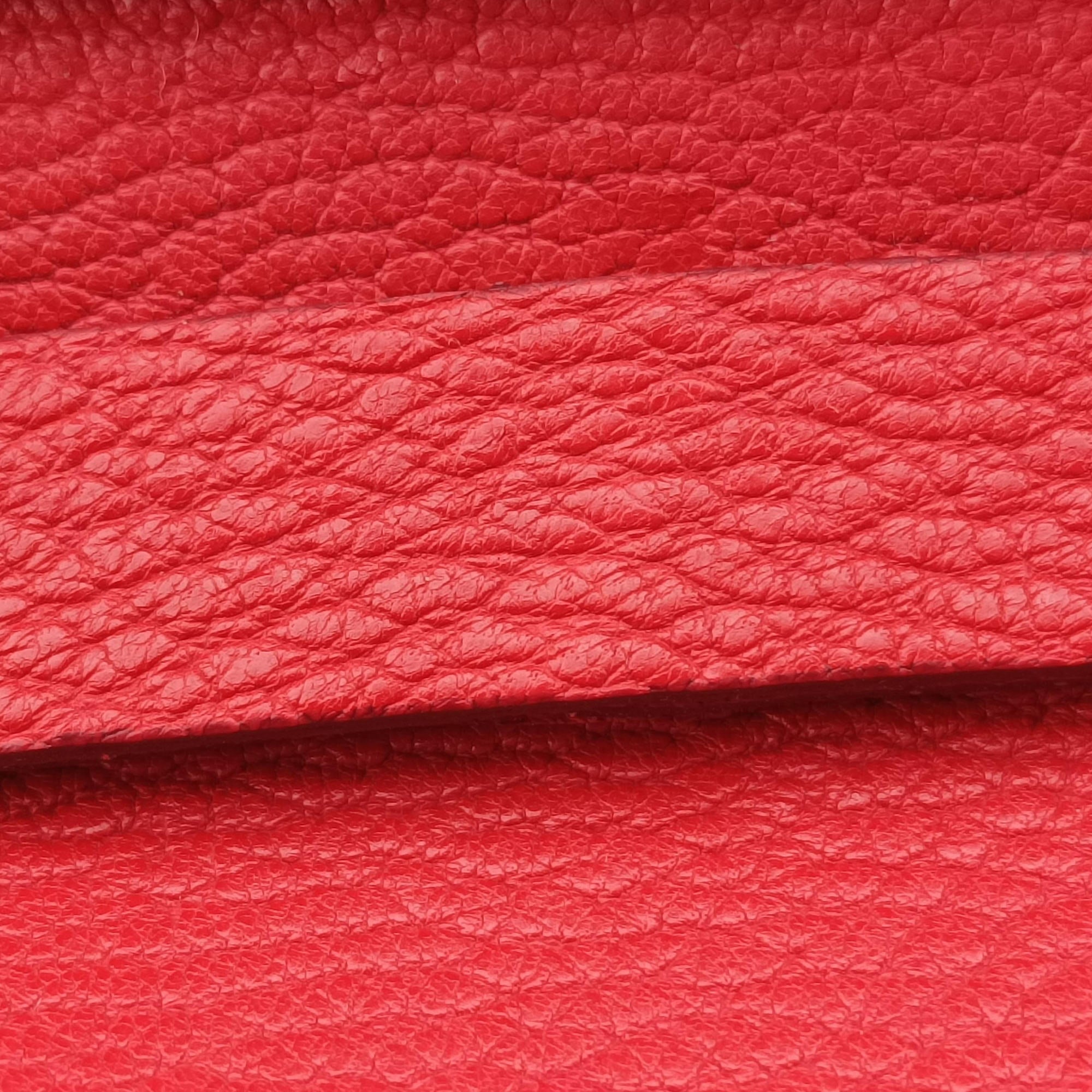 Pre-owned Chloe DREW Red Leather  shoulderbag | stylenewstar