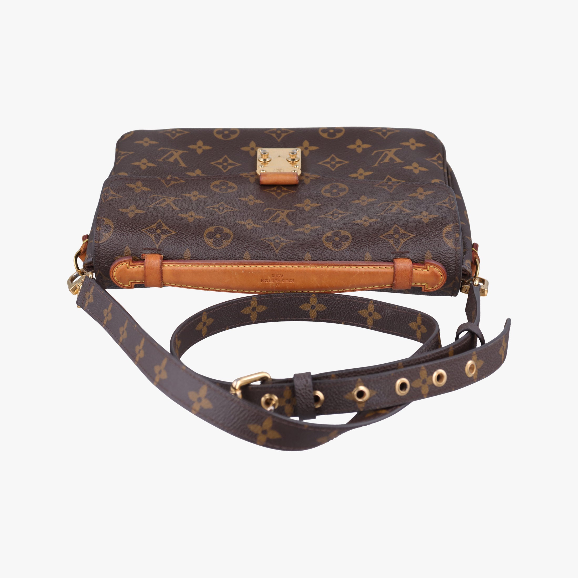 Vintage Louis Vuitton Pochette Metis MM Brown Monogram Canvas M44875 shoulderbag | stylenewstar