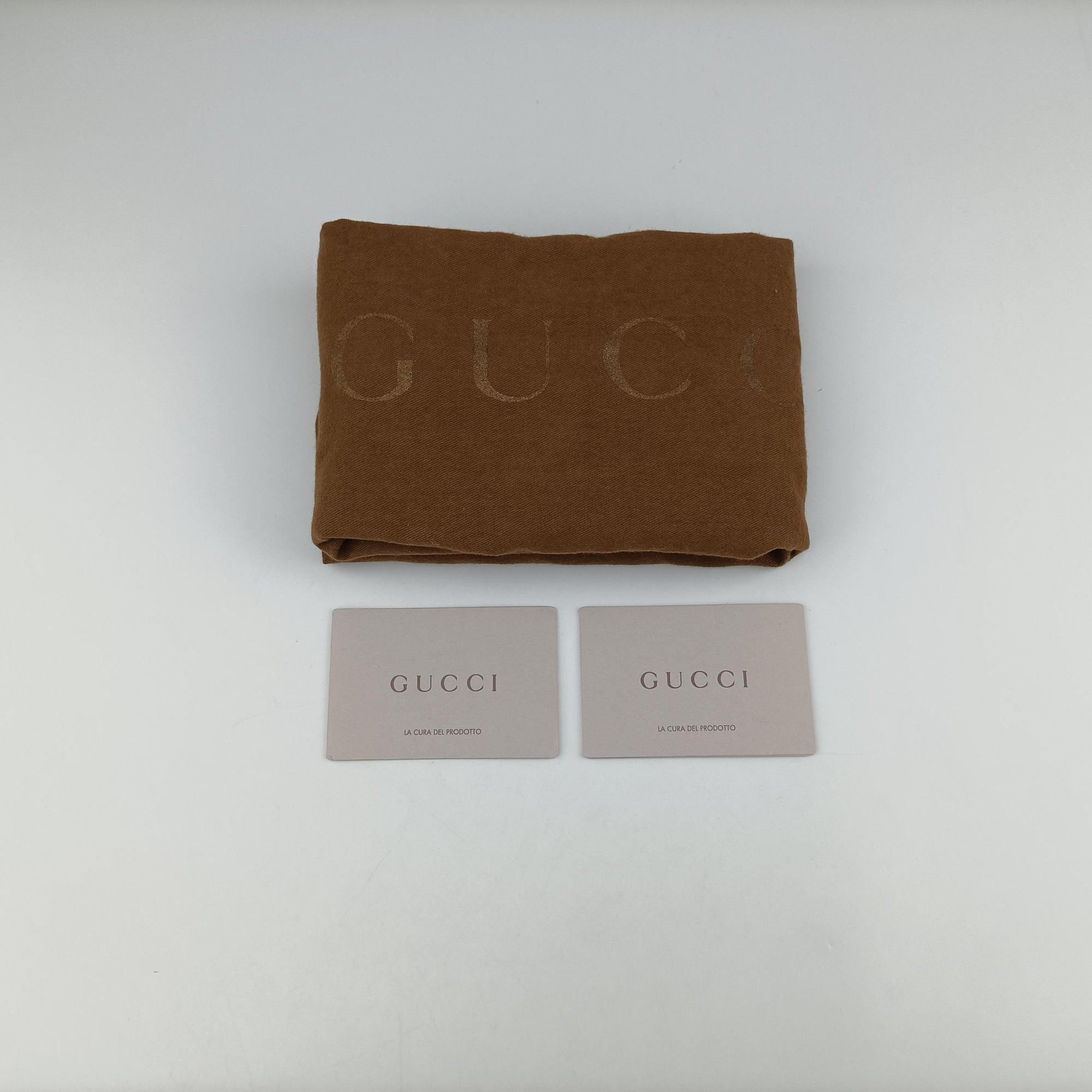 Pre-owned Gucci Zebra Printed Marrakech Black×White×Beige ponyhair 257023 handbag | stylenewstar