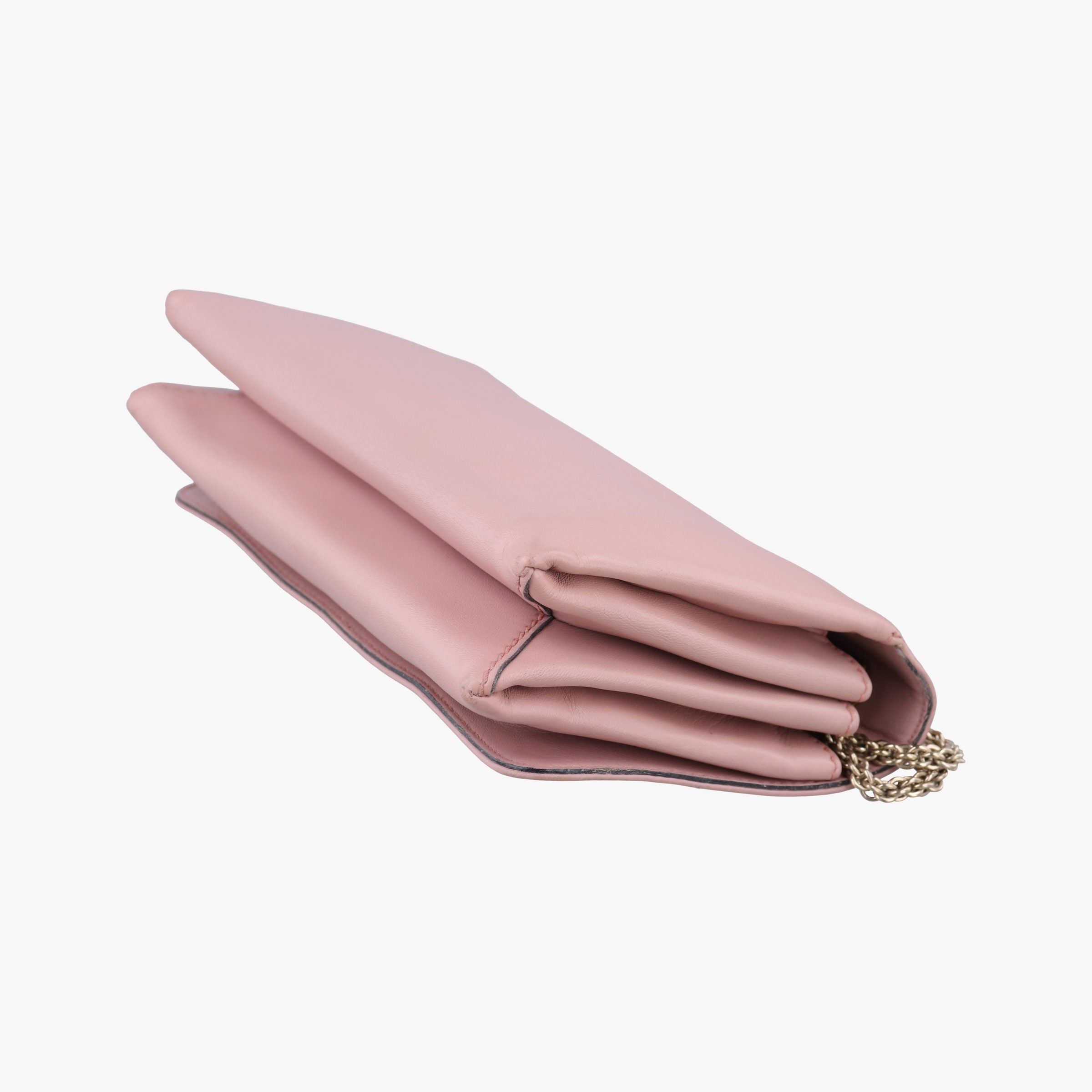 Pre-owned Valentino Rockstud Va Va Voom  Pink Leather  shoulderbag | stylenewstar