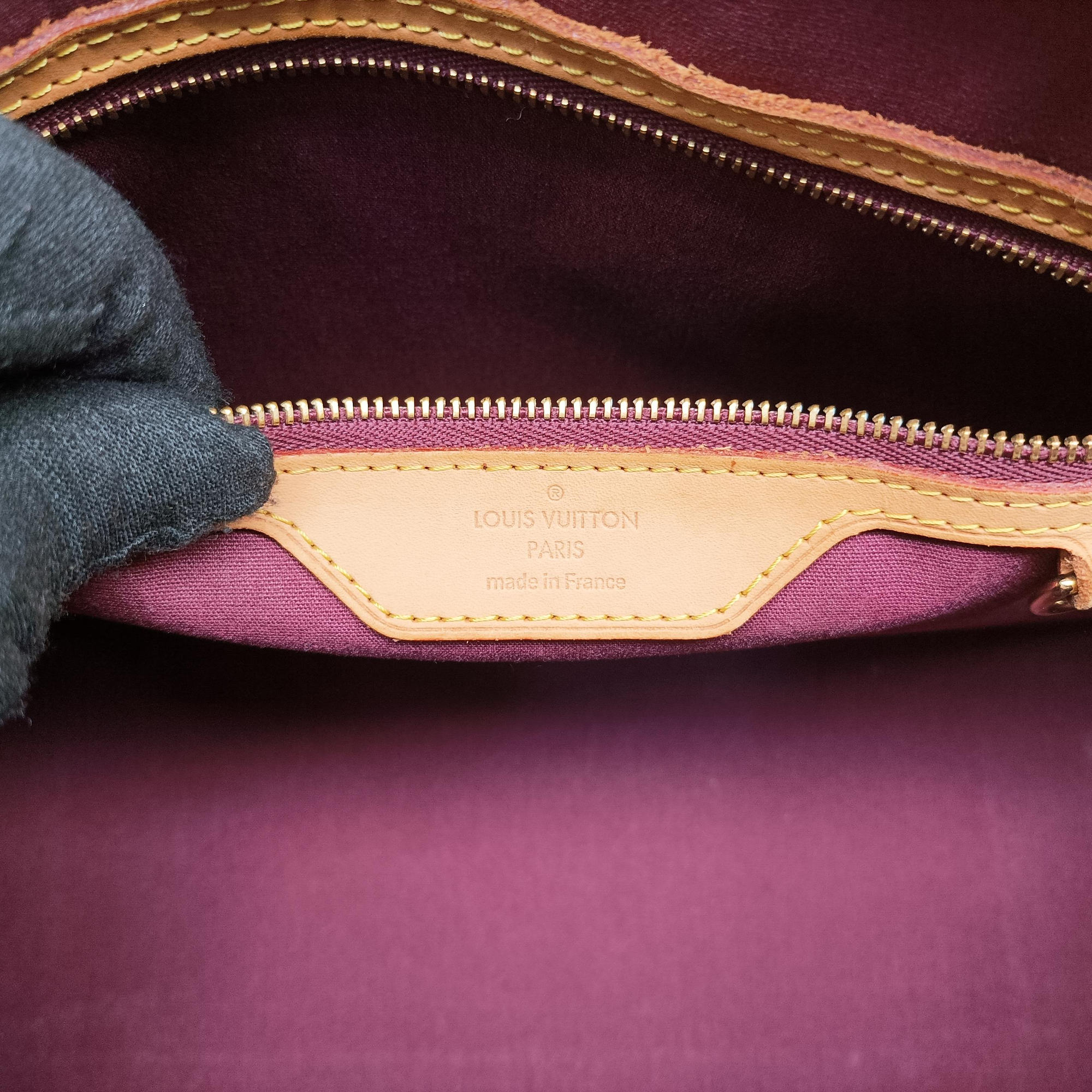 Vintage Louis Vuitton Brea MM ROUGE FAUVISTE Vernis M91690 shoulderbag | stylenewstar