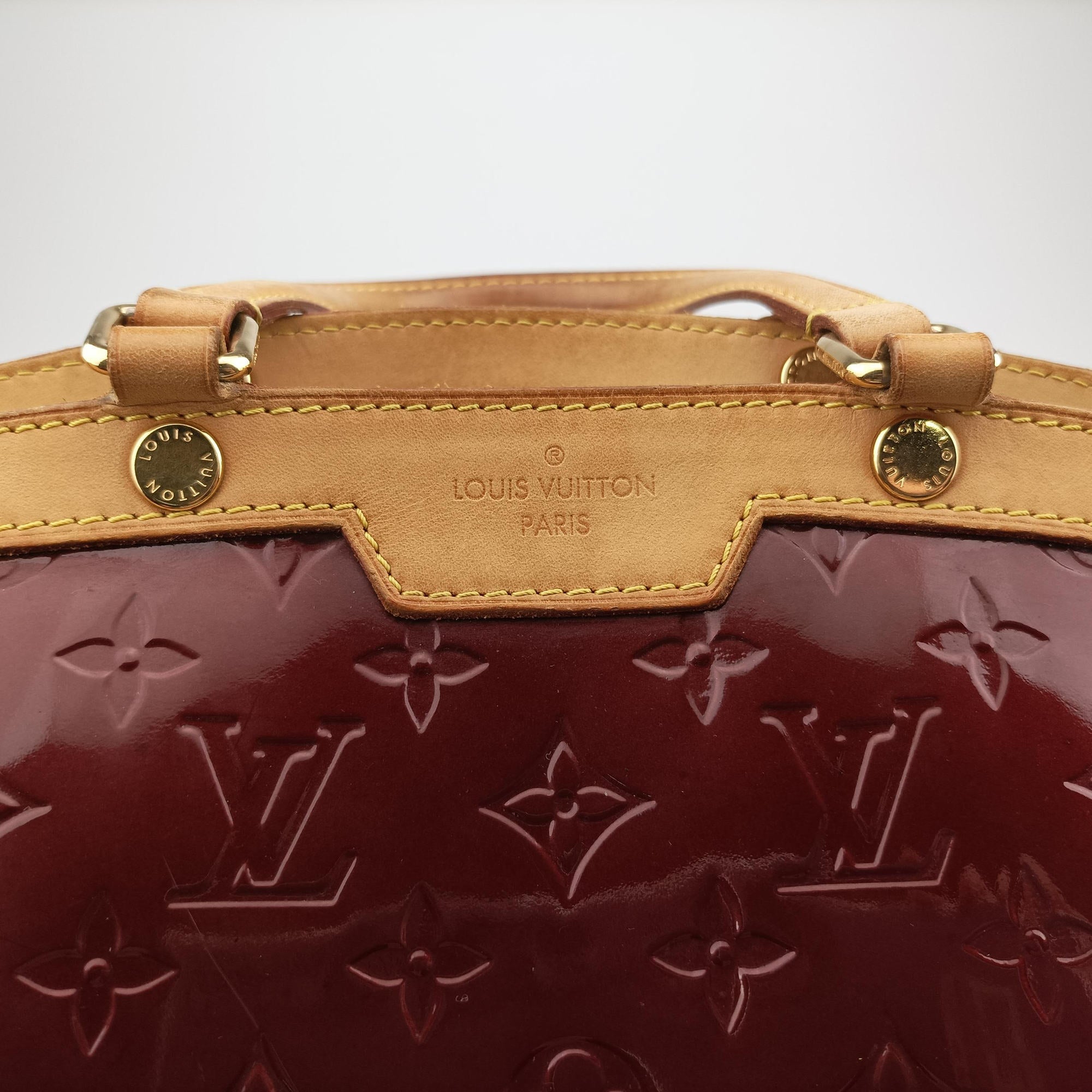 Vintage Louis Vuitton Brea MM ROUGE FAUVISTE Vernis M91690 shoulderbag | stylenewstar
