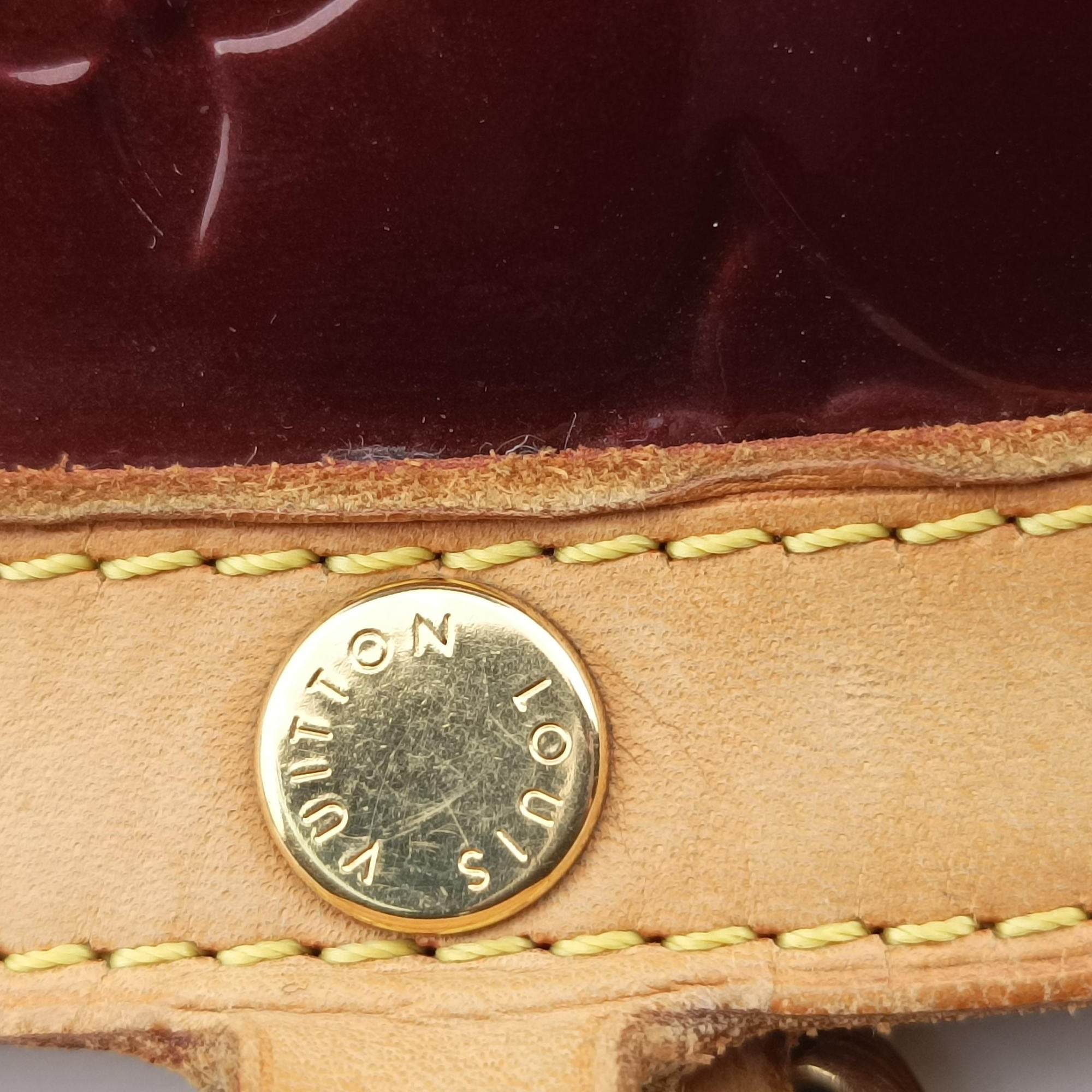 Vintage Louis Vuitton Brea MM ROUGE FAUVISTE Vernis M91690 shoulderbag | stylenewstar
