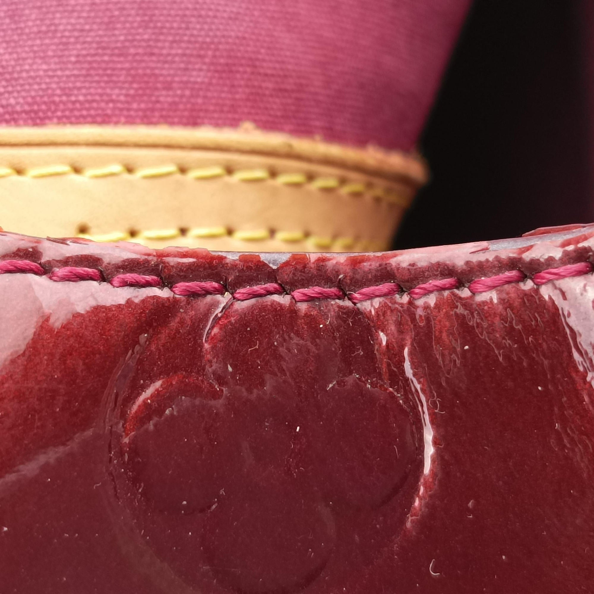 Vintage Louis Vuitton Brea MM ROUGE FAUVISTE Vernis M91690 shoulderbag | stylenewstar
