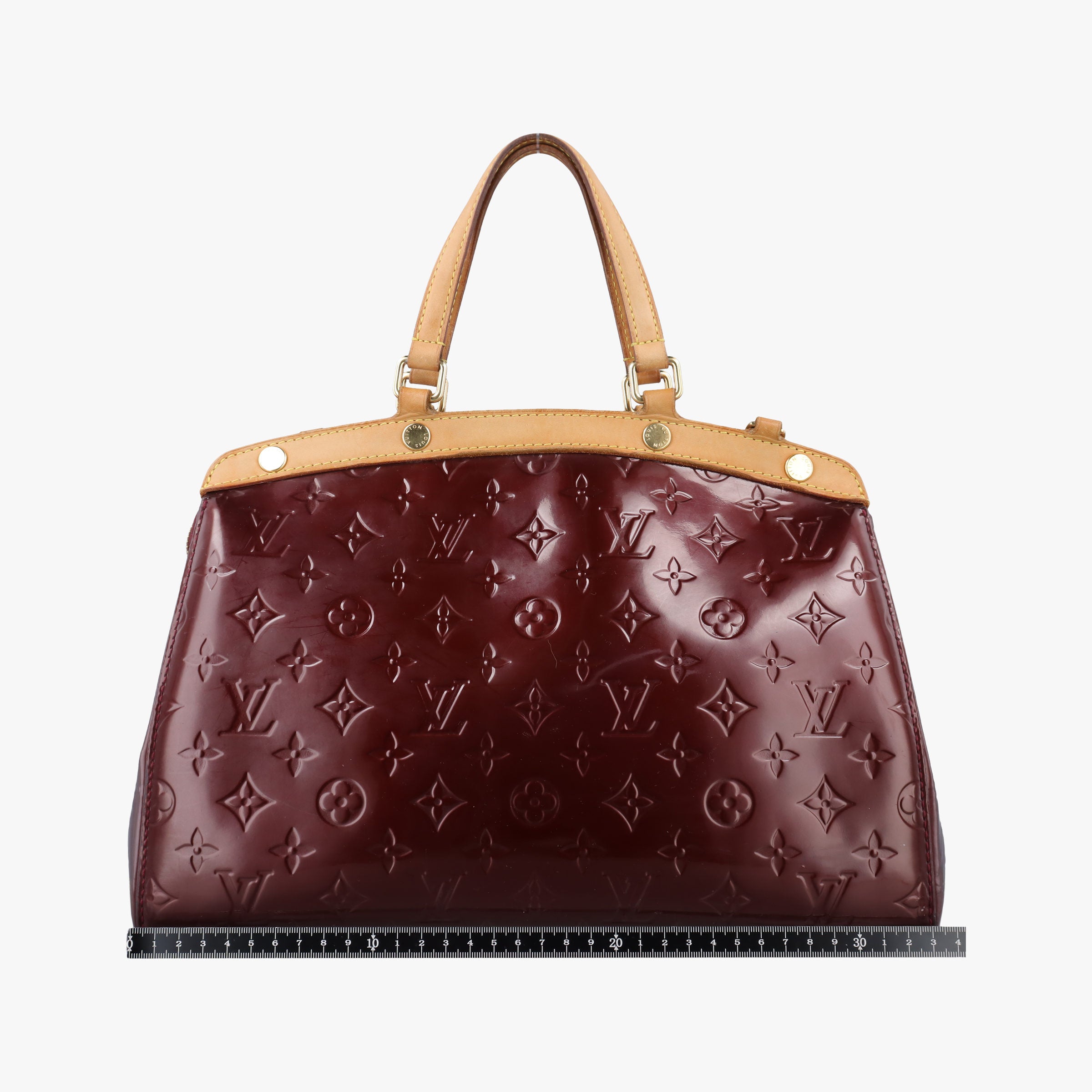 Vintage Louis Vuitton Brea MM ROUGE FAUVISTE Vernis M91690 shoulderbag | stylenewstar