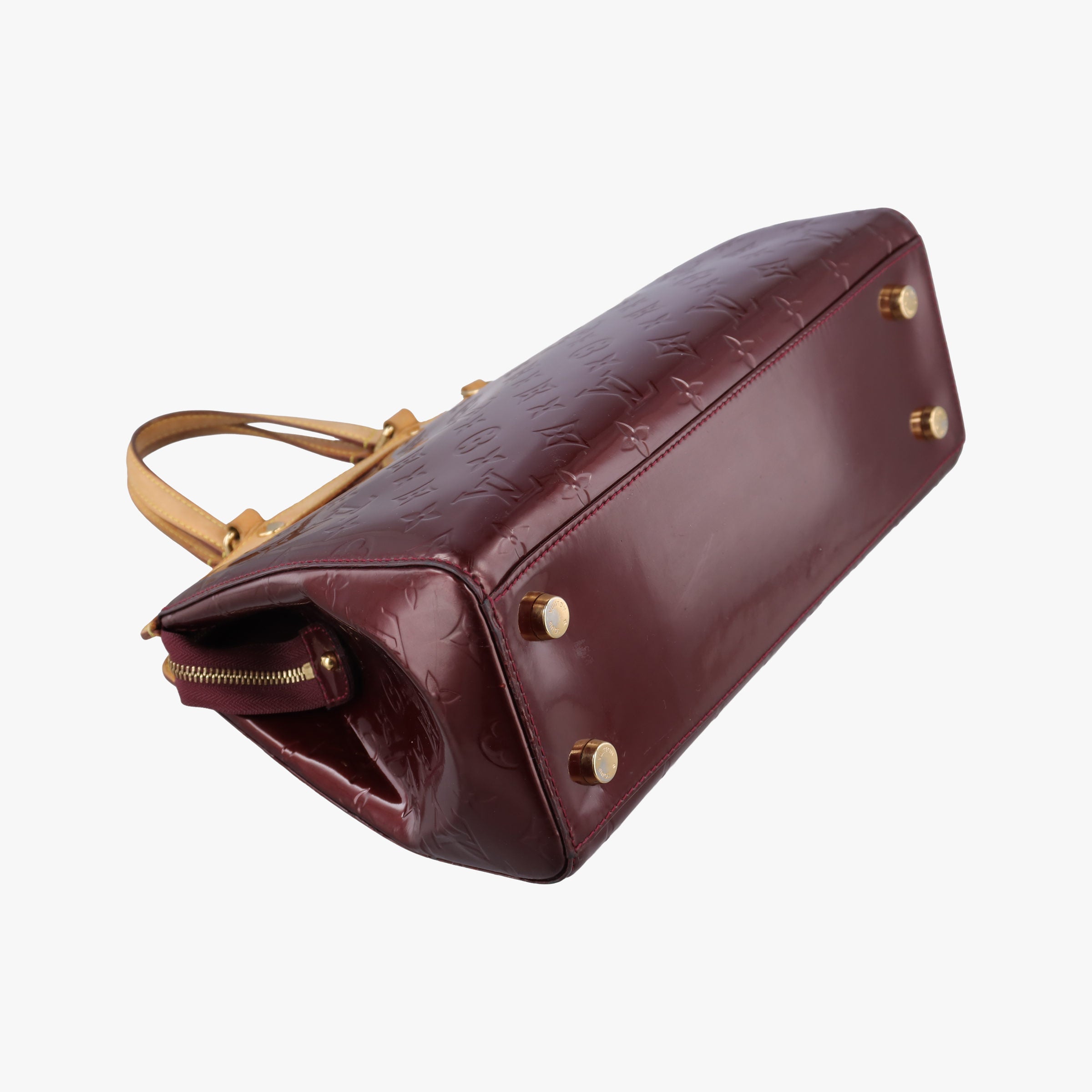 Vintage Louis Vuitton Brea MM ROUGE FAUVISTE Vernis M91690 shoulderbag | stylenewstar