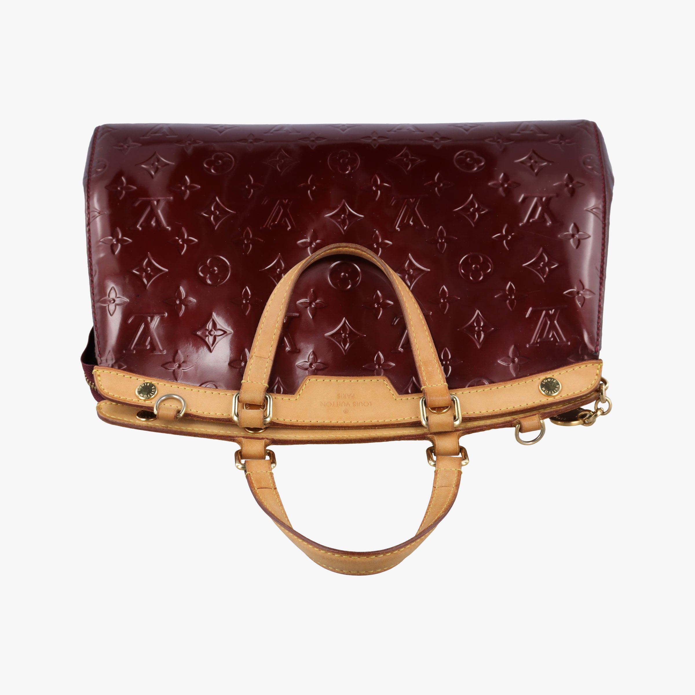 Vintage Louis Vuitton Brea MM ROUGE FAUVISTE Vernis M91690 shoulderbag | stylenewstar