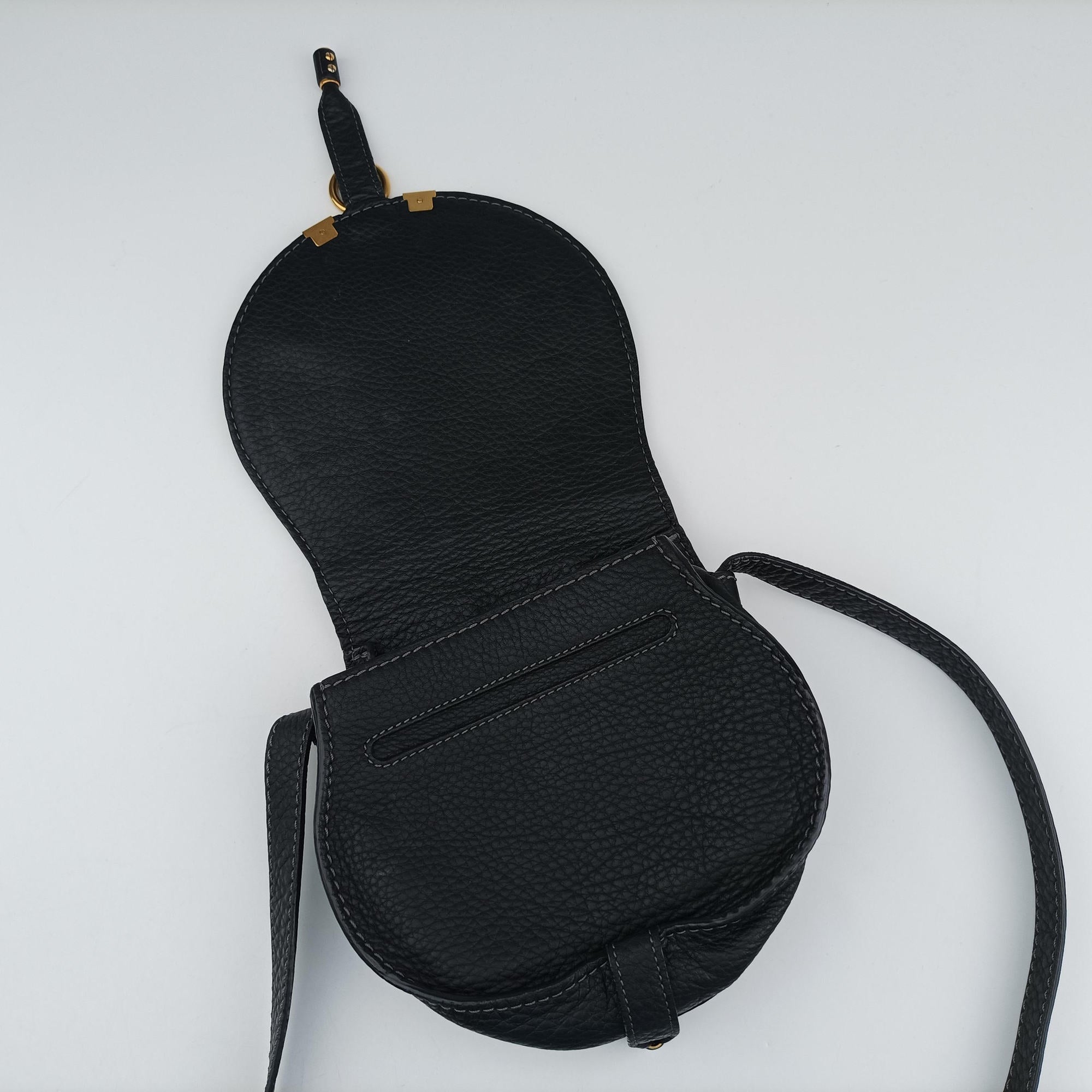 Secondhand Chloe Mercy Black Leather  shoulderbag | stylenewstar