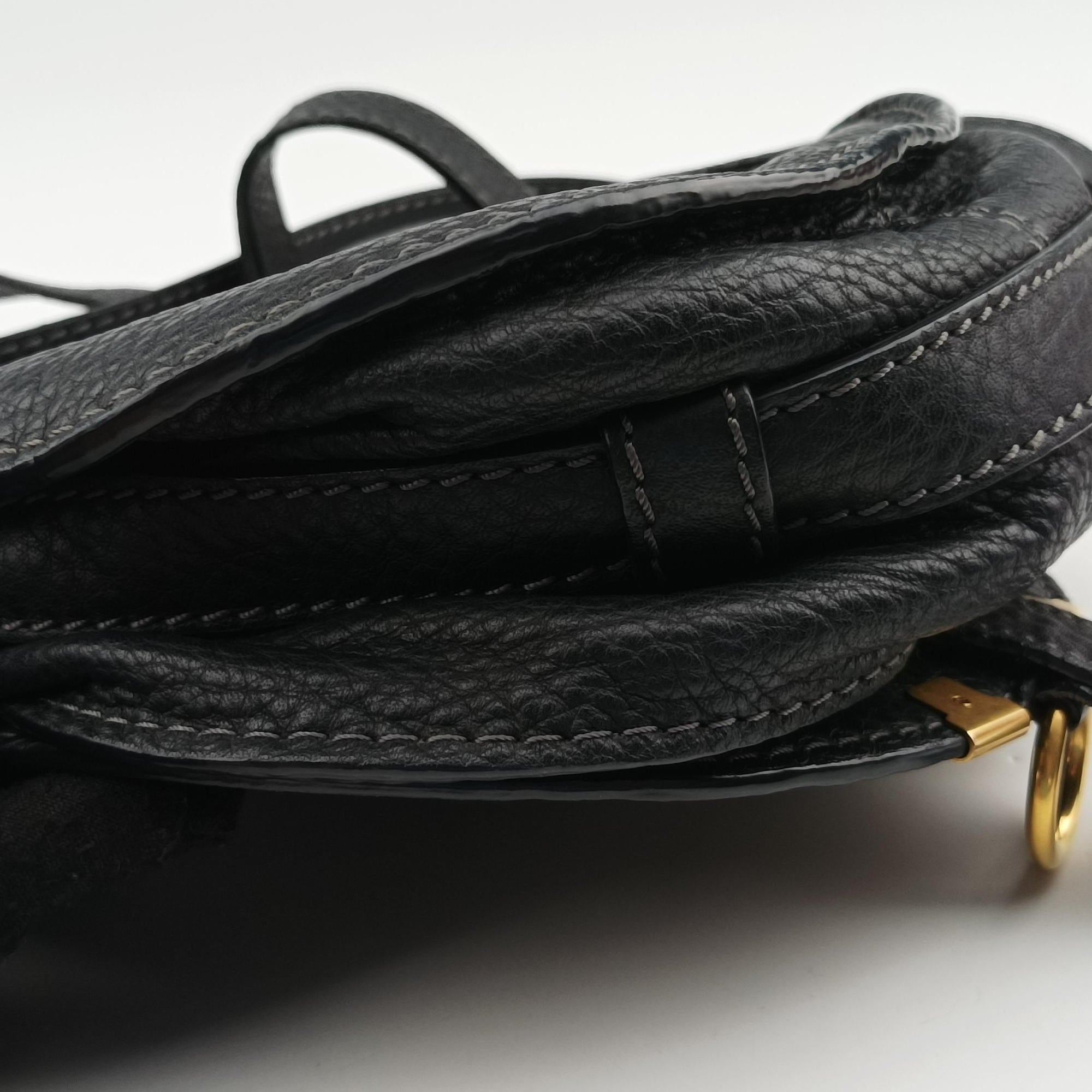 Secondhand Chloe Mercy Black Leather  shoulderbag | stylenewstar