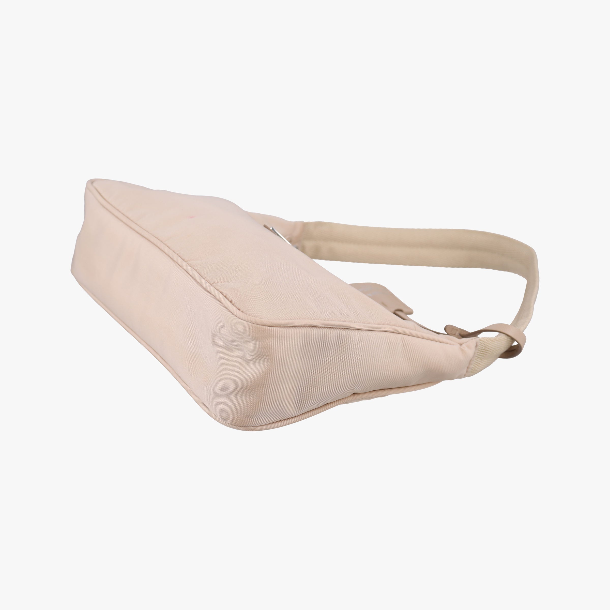 Vintage Prada Re-Edition 2005 Re-Nylon Bag Beige nylon 1BH204 handbag | stylenewstar