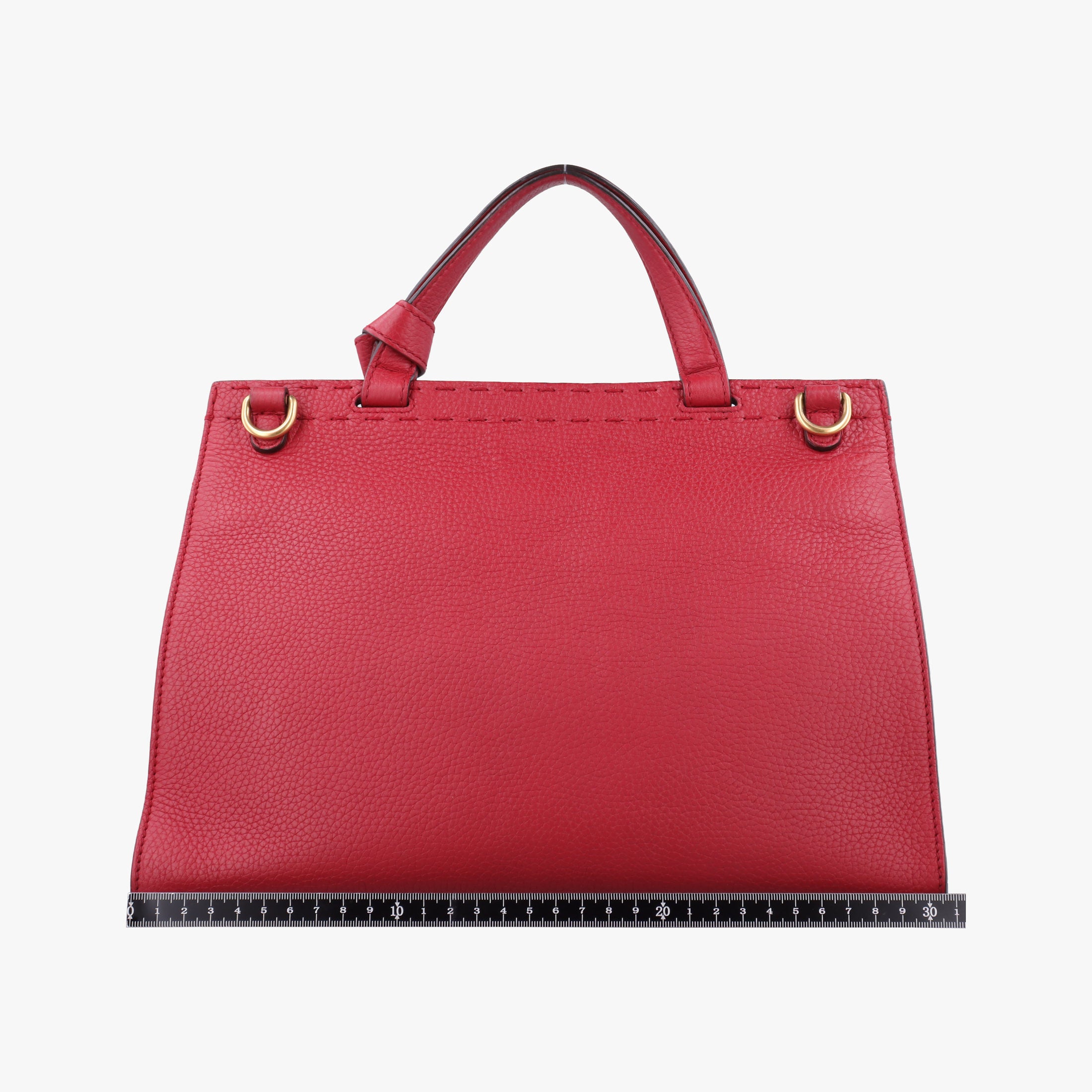 Pre-owned Gucci GG Marmont Red Leather 421890 shoulderbag | stylenewstar