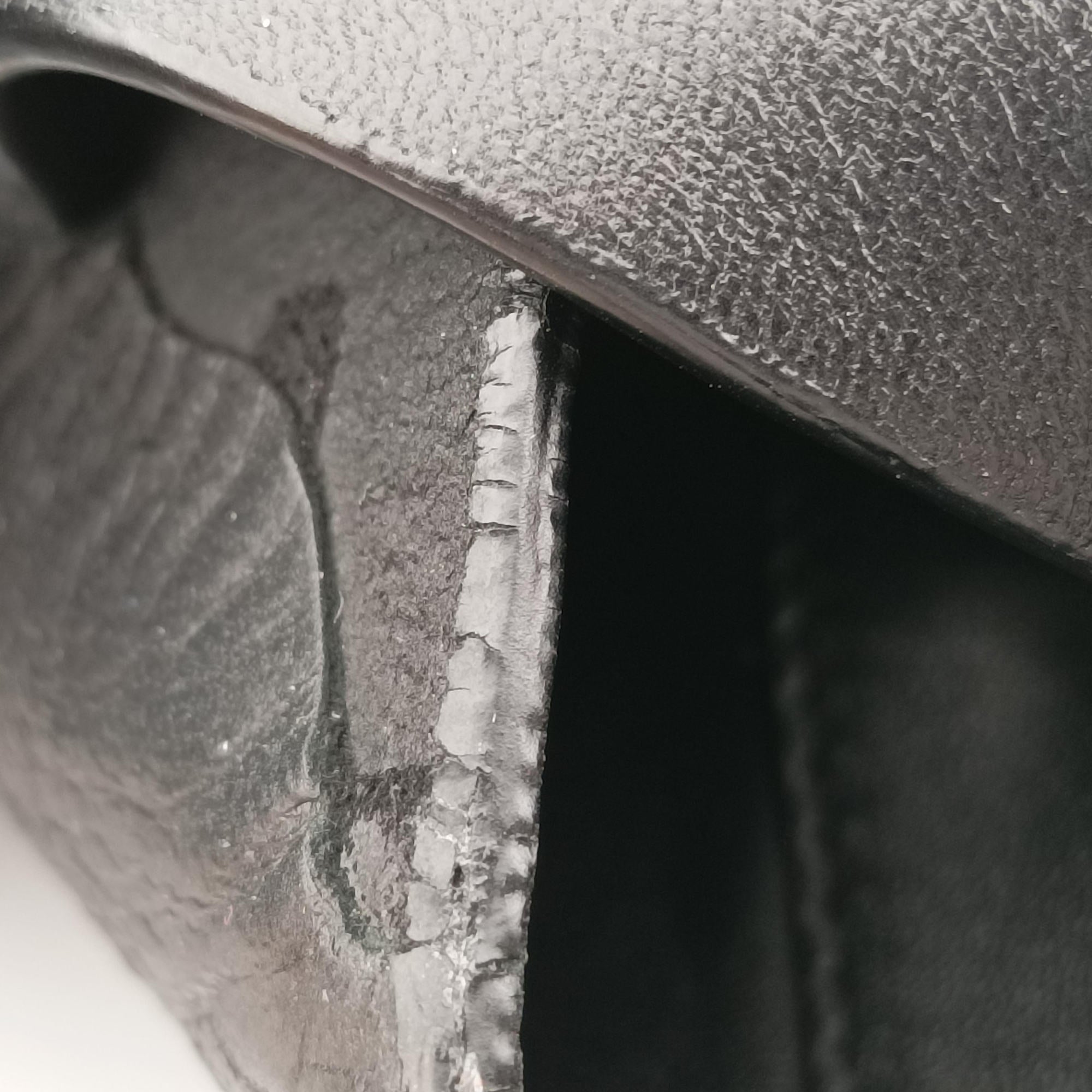 Vintage Valentino Rockstud Black Canvas×Leather  shoulderbag | stylenewstar