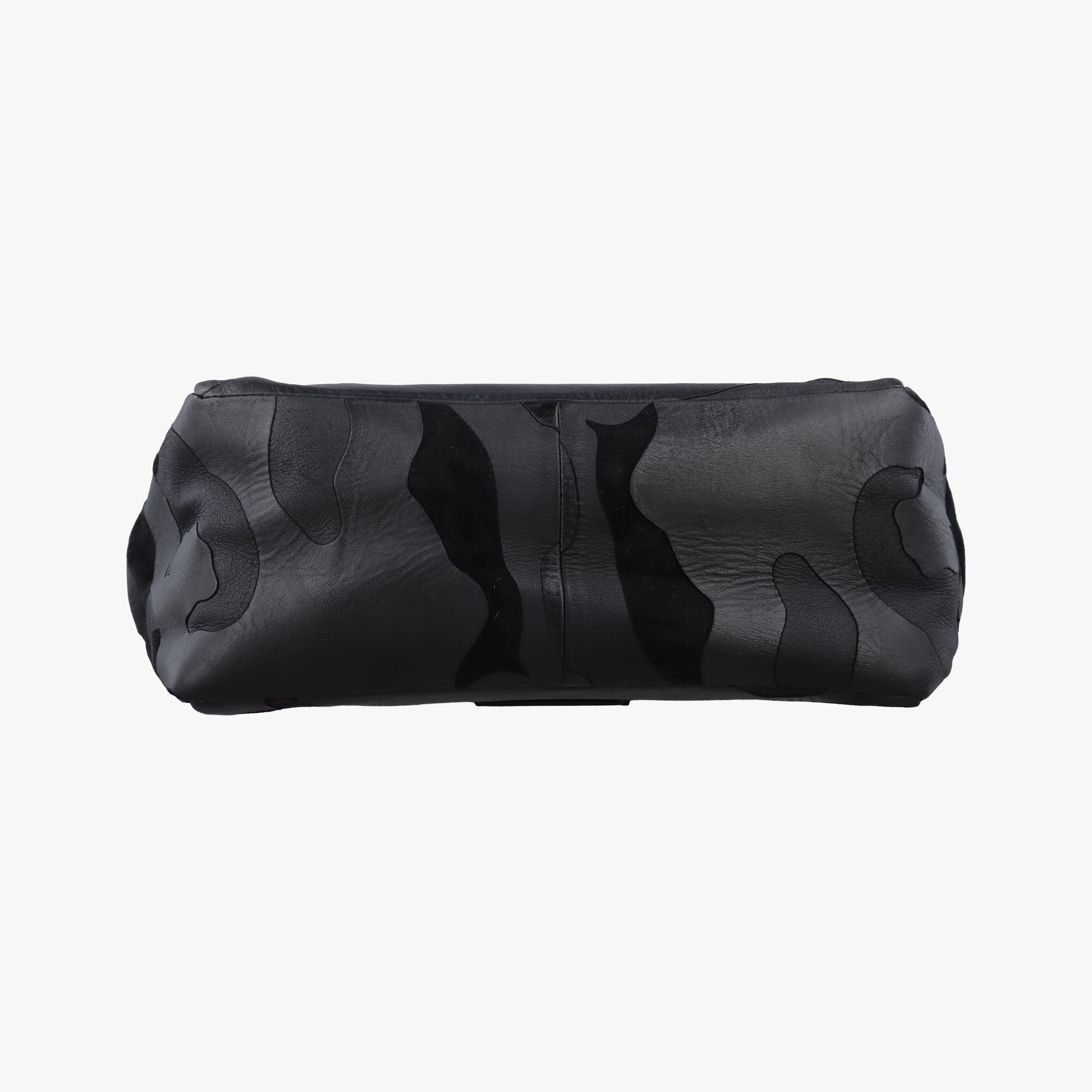 Vintage Valentino Rockstud Black Canvas×Leather  shoulderbag | stylenewstar