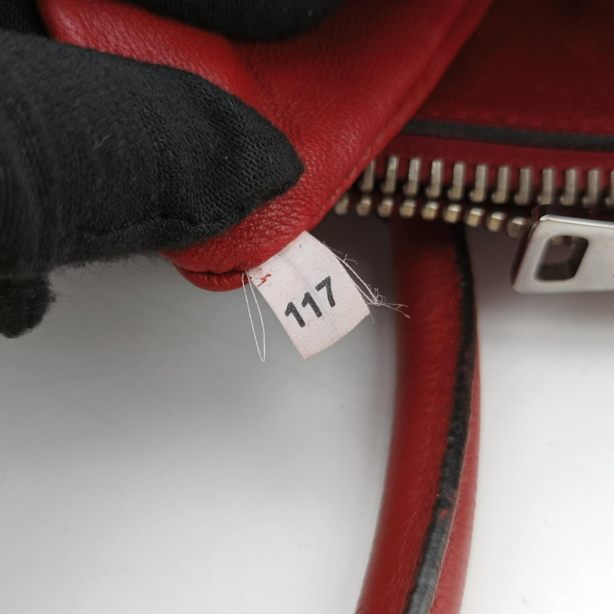 Pre-owned Prada Twin Pocket Winged Tote Red Leather BN2619 handbag | stylenewstar