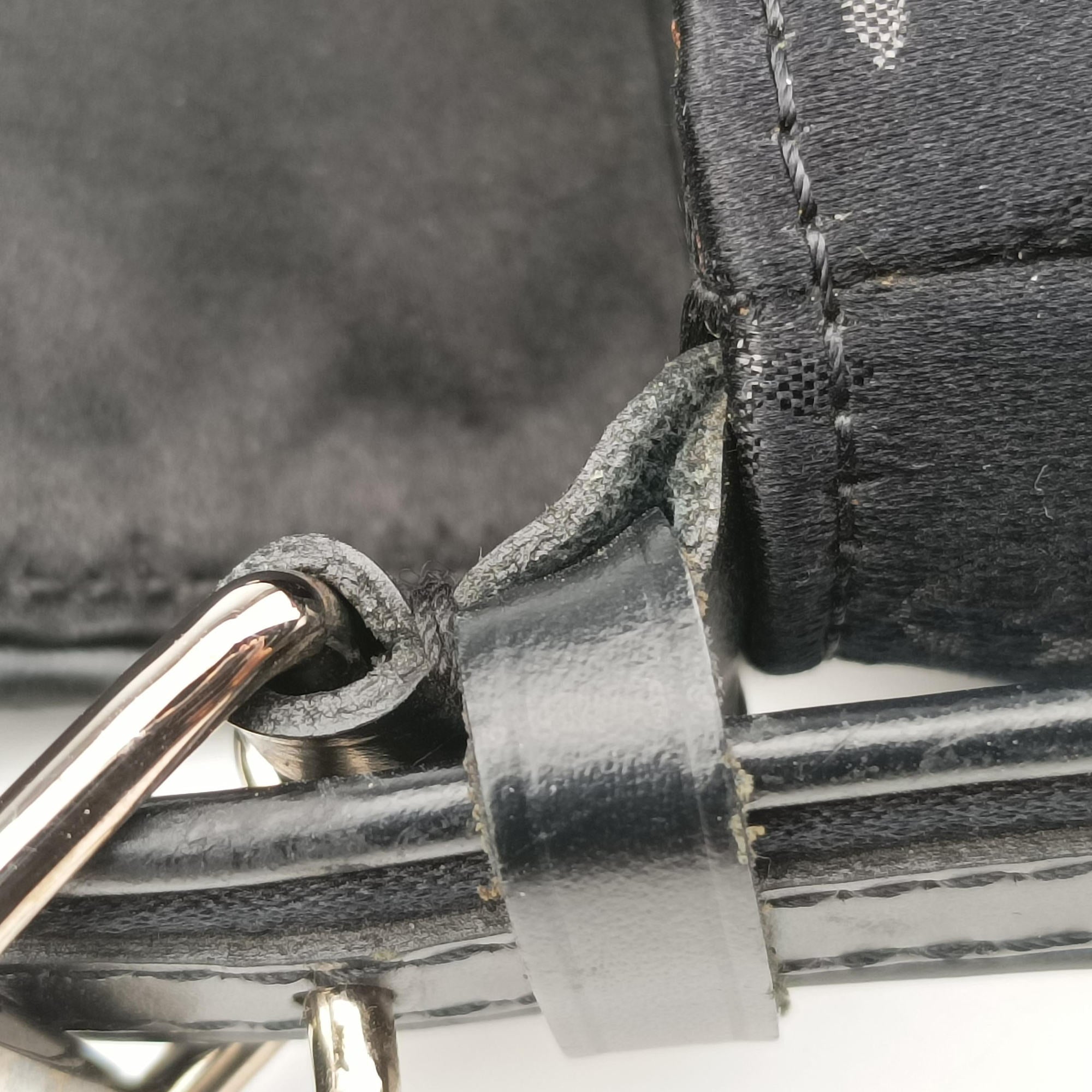 Pre-owned Louis Vuitton musette Black x multicolor Monogram Satin M92273 shoulderbag | stylenewstar