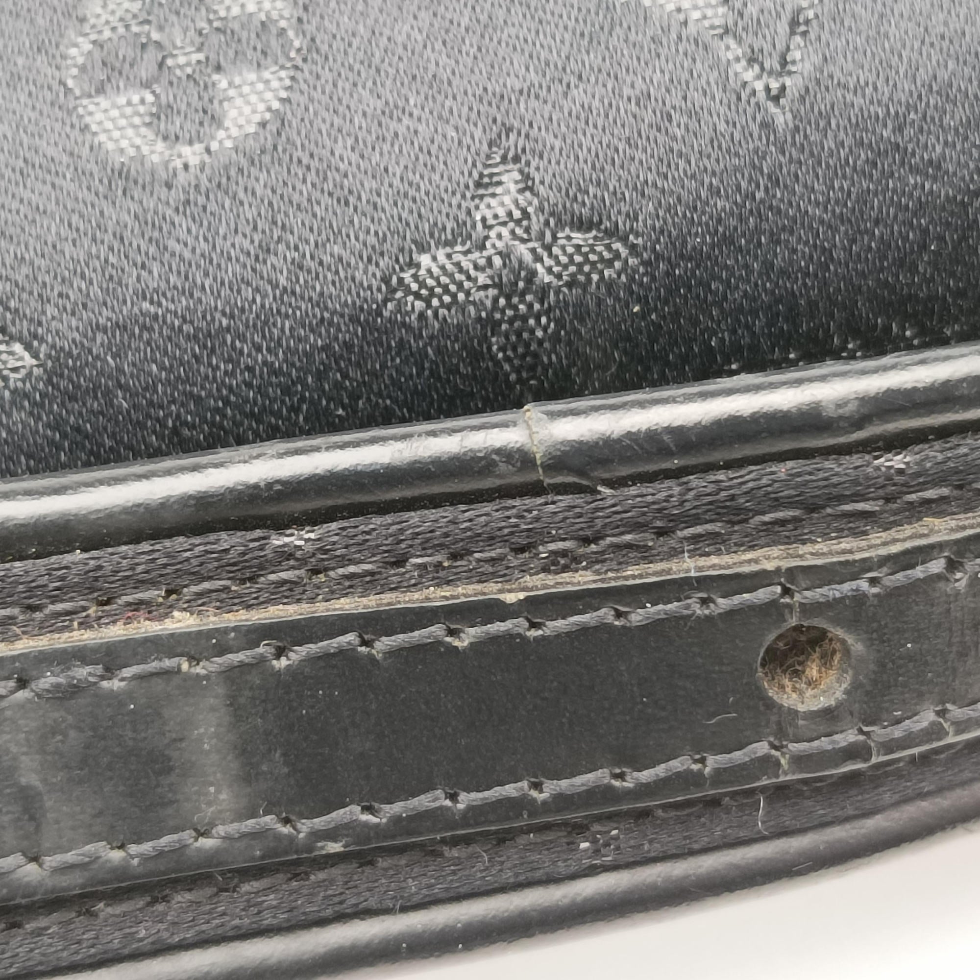 Pre-owned Louis Vuitton musette Black x multicolor Monogram Satin M92273 shoulderbag | stylenewstar
