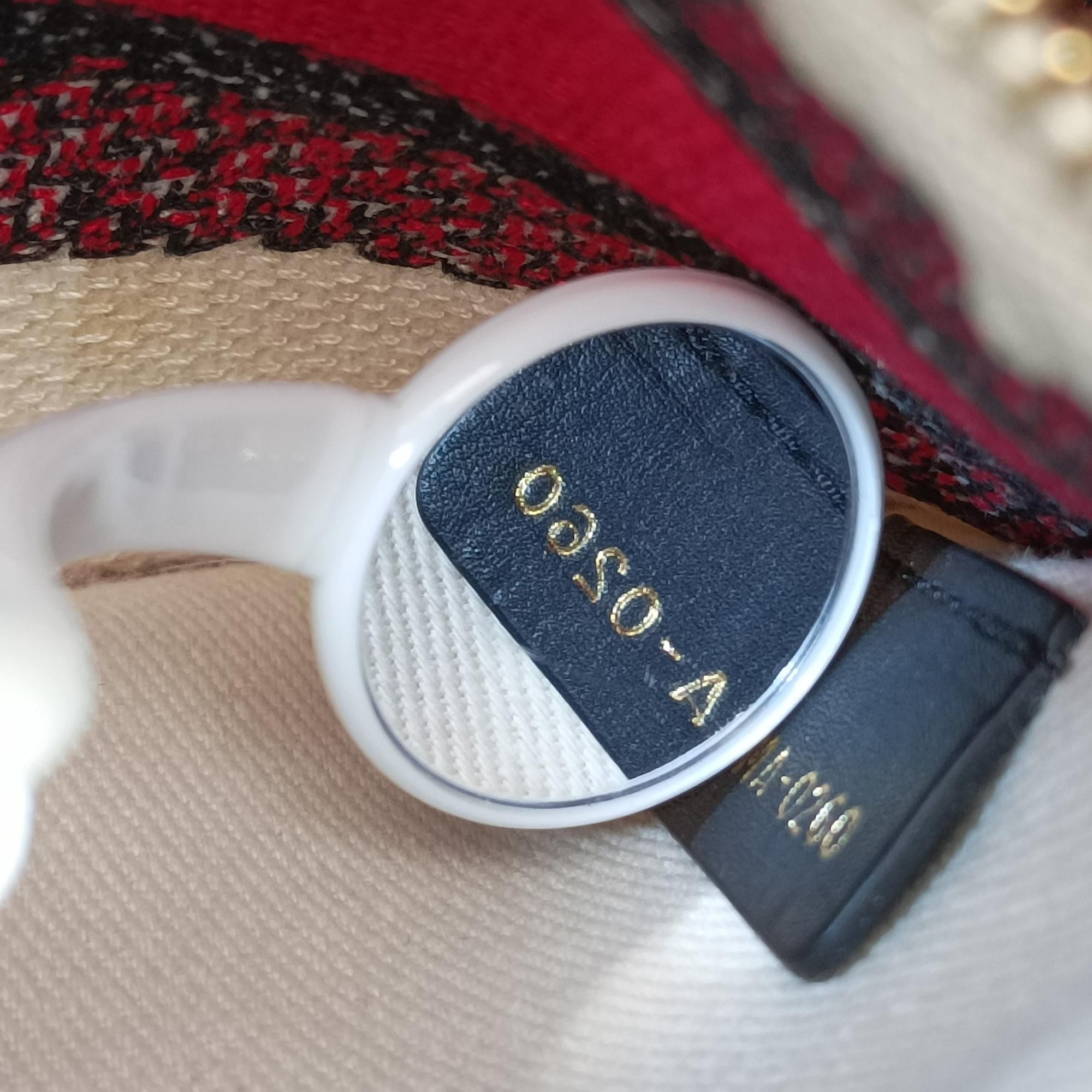 Vintage Christian Dior Lady D-Lite White ×Multicolor Canvas  shoulderbag | stylenewstar