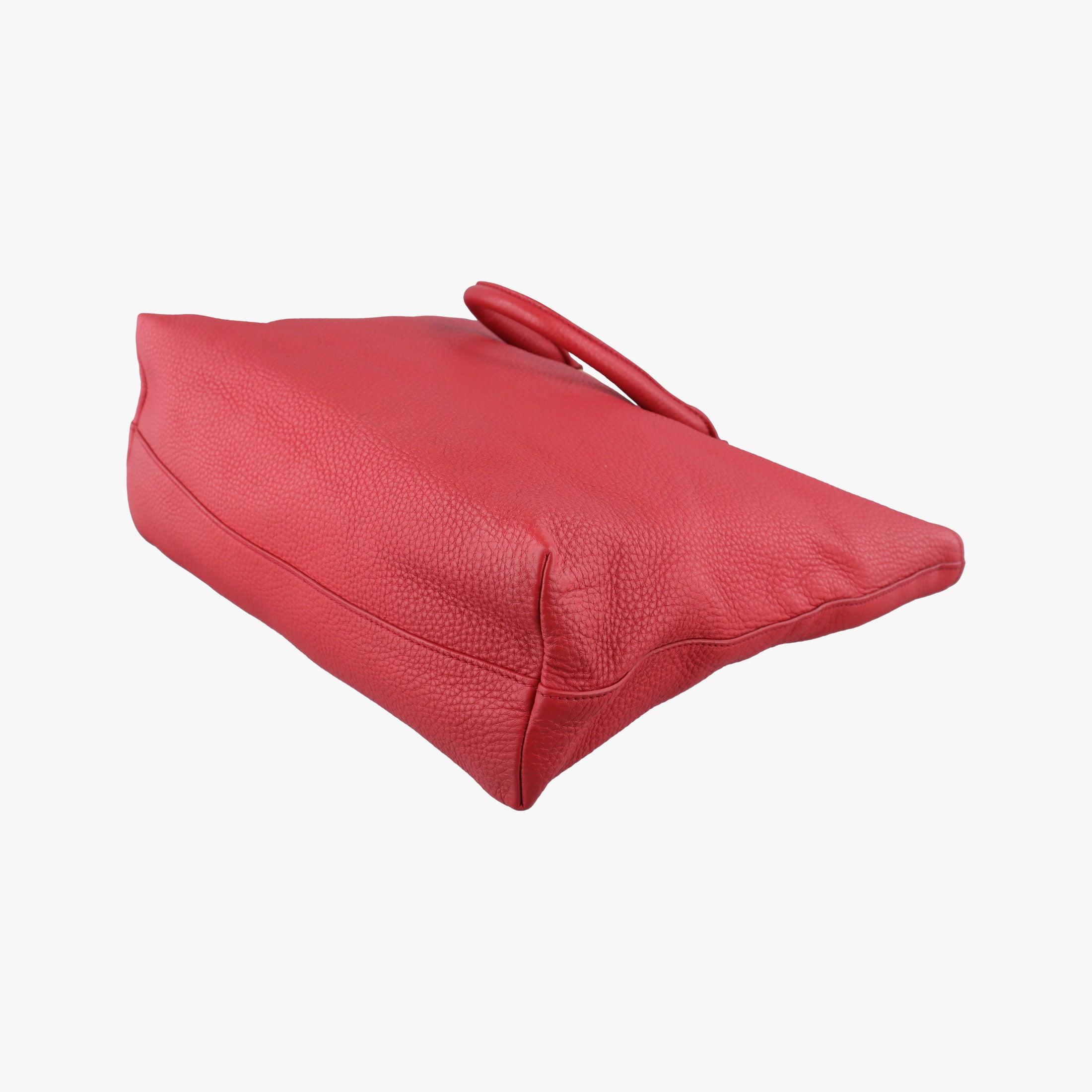 Pre-owned Prada Vitello Phoenix Red Leather BN1713 handbag | stylenewstar
