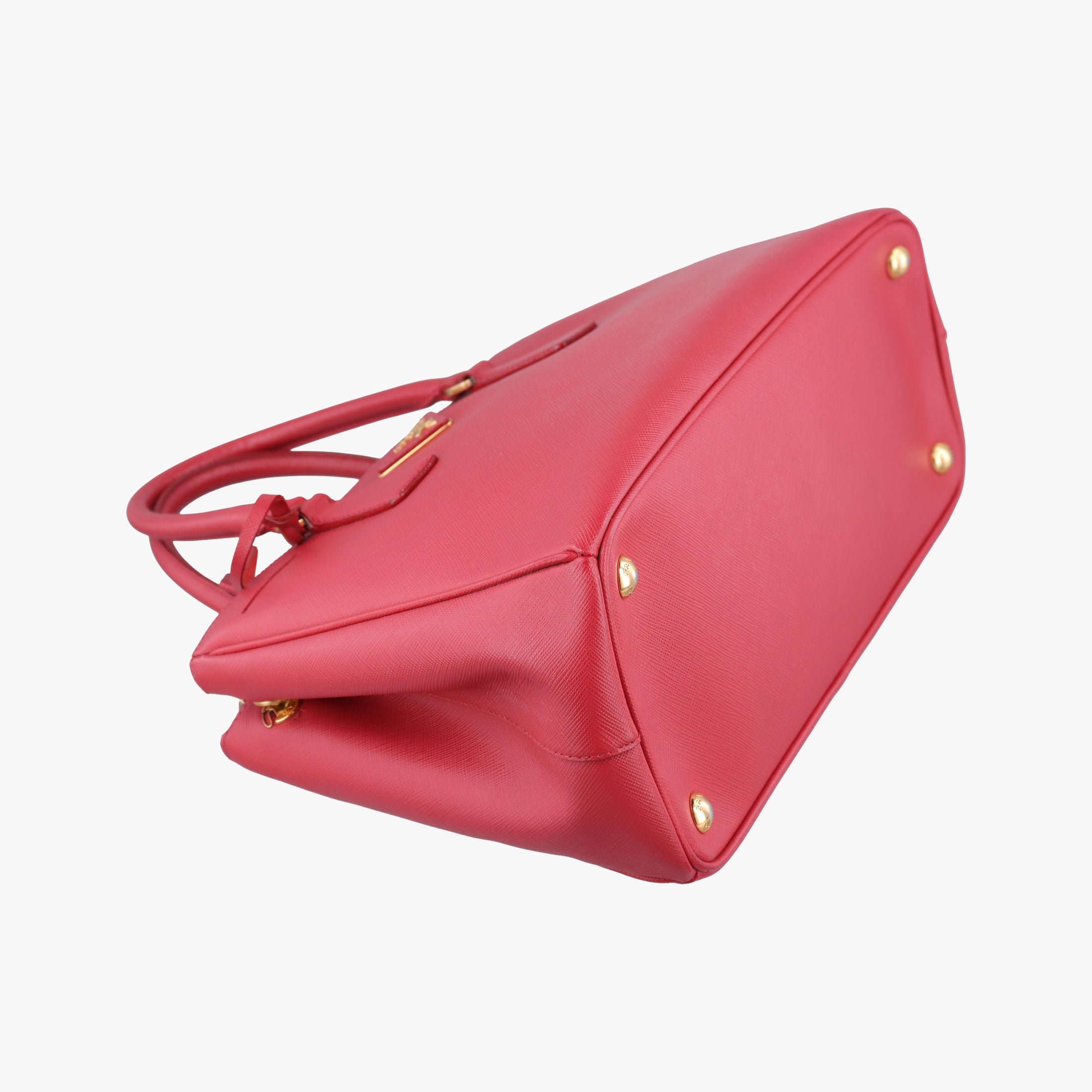 Vintage Prada Galleria Red SAFFIANO Leather BN1786 shoulderbag | stylenewstar